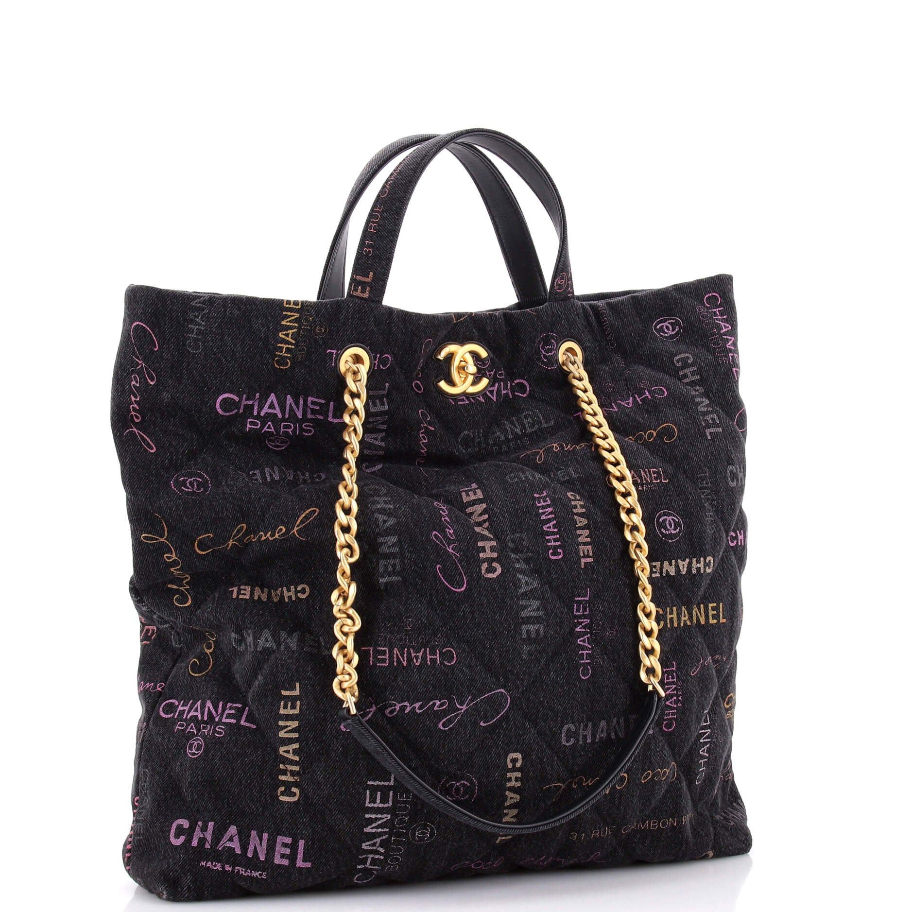 Chanel Denim Mood Shopping Tote Size ONE SIZE - 2 Thumbnail