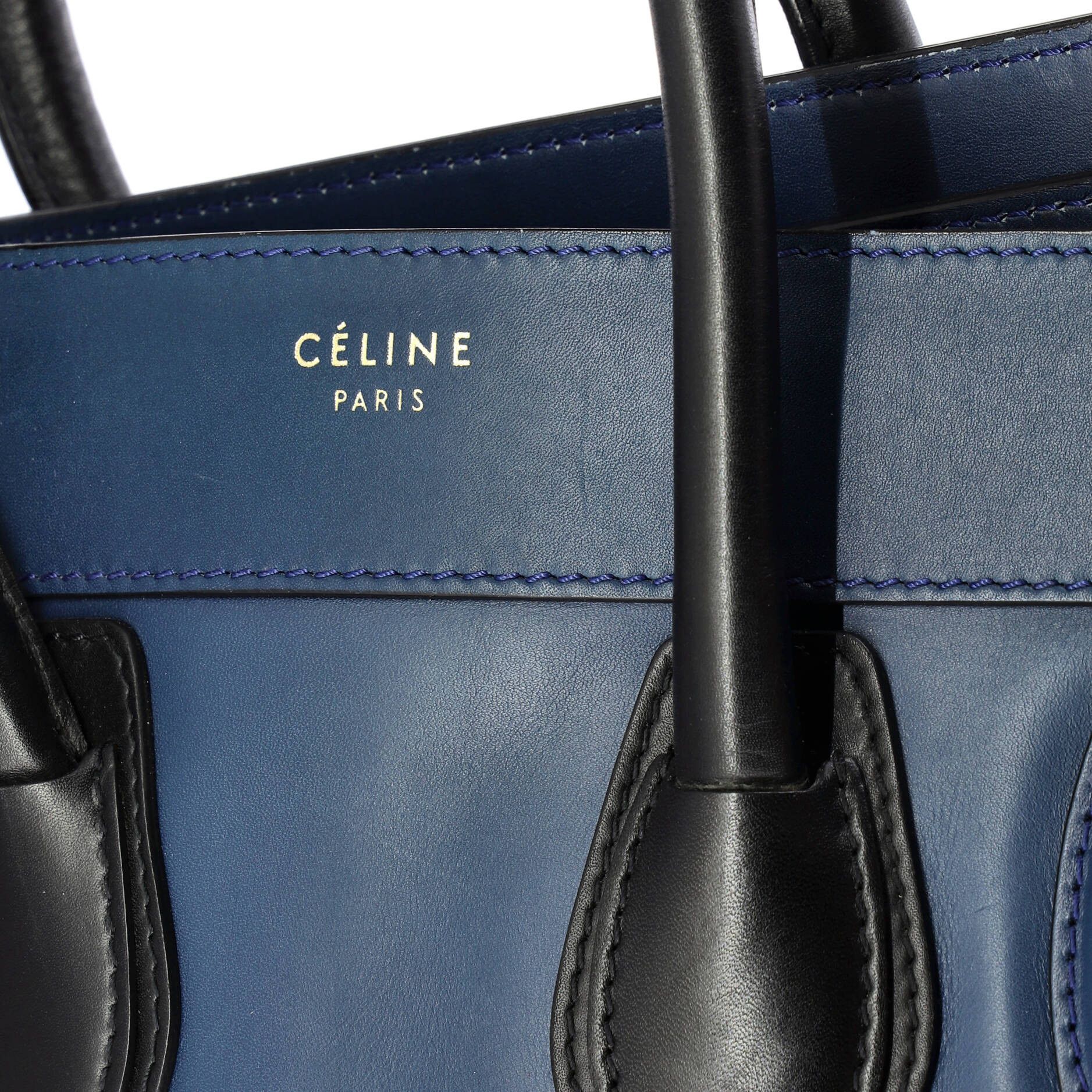 Celine Bicolor Luggage Bag Size ONE SIZE - 8 Thumbnail