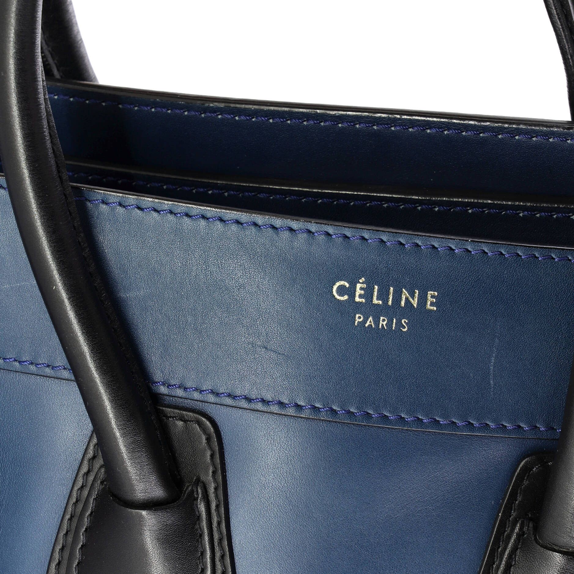 Celine Bicolor Luggage Bag Size ONE SIZE - 6 Thumbnail