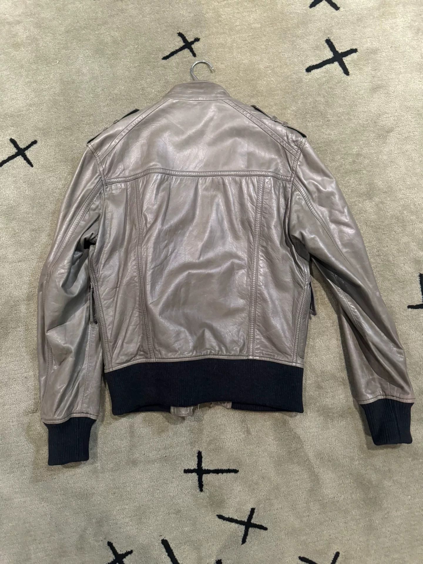 Vintage Just Cavalli Leather Jacket with Multiple Pockets Size US M / EU 48-50 / 2 - 4 Thumbnail