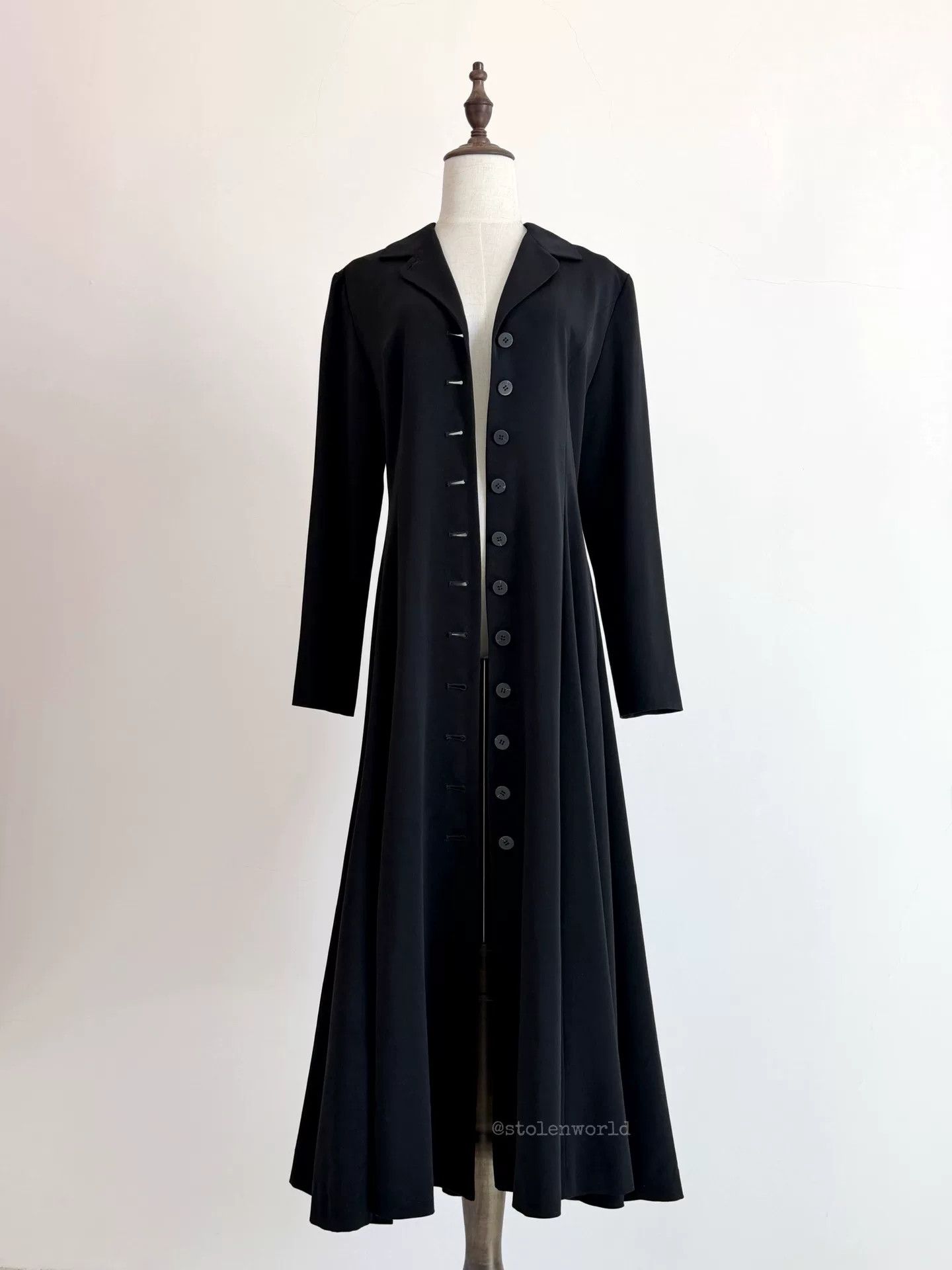 Yohji Yamamoto Yohji Yamamoto Long Dress Coat Size M / US 6-8 / IT 42-44 - 6 Thumbnail