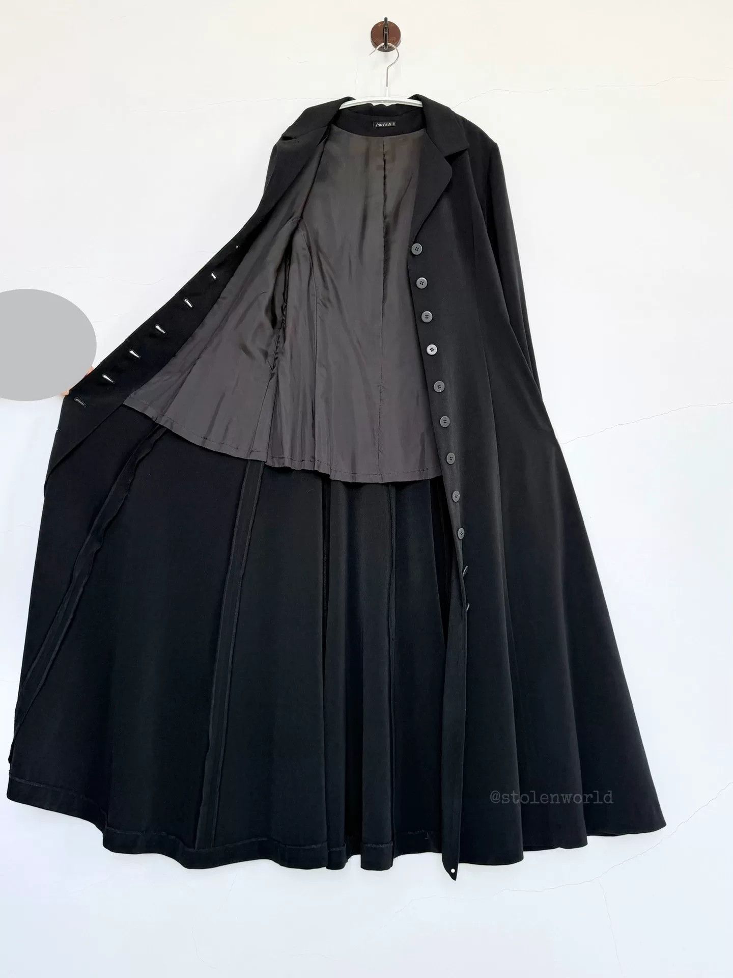 Yohji Yamamoto Yohji Yamamoto Long Dress Coat Size M / US 6-8 / IT 42-44 - 4 Thumbnail
