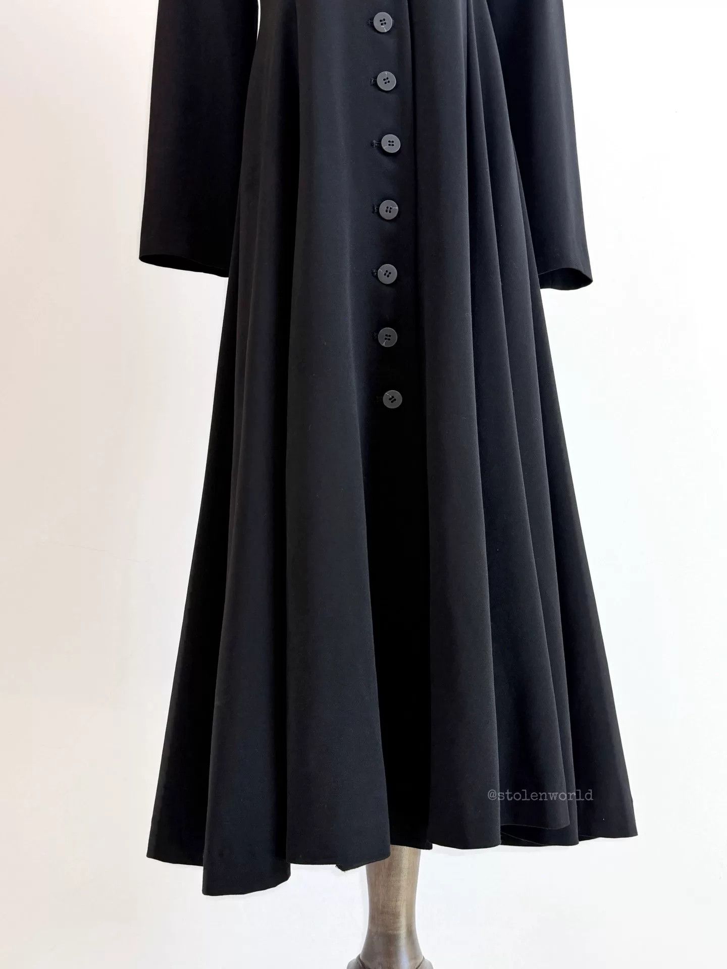 Yohji Yamamoto Yohji Yamamoto Long Dress Coat Size M / US 6-8 / IT 42-44 - 5 Thumbnail