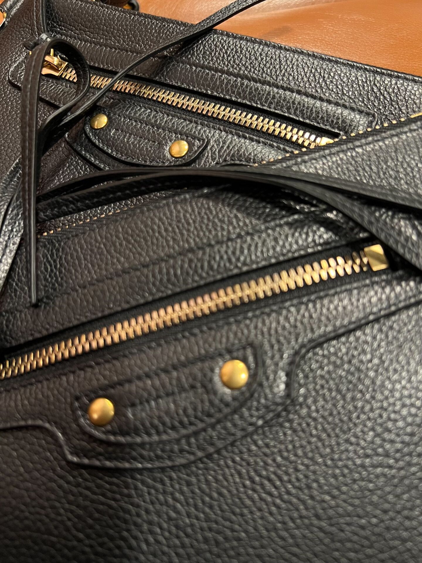 Balenciaga Balenciaga Black Gold Motorcycle Clutch Size ONE SIZE - 5 Thumbnail