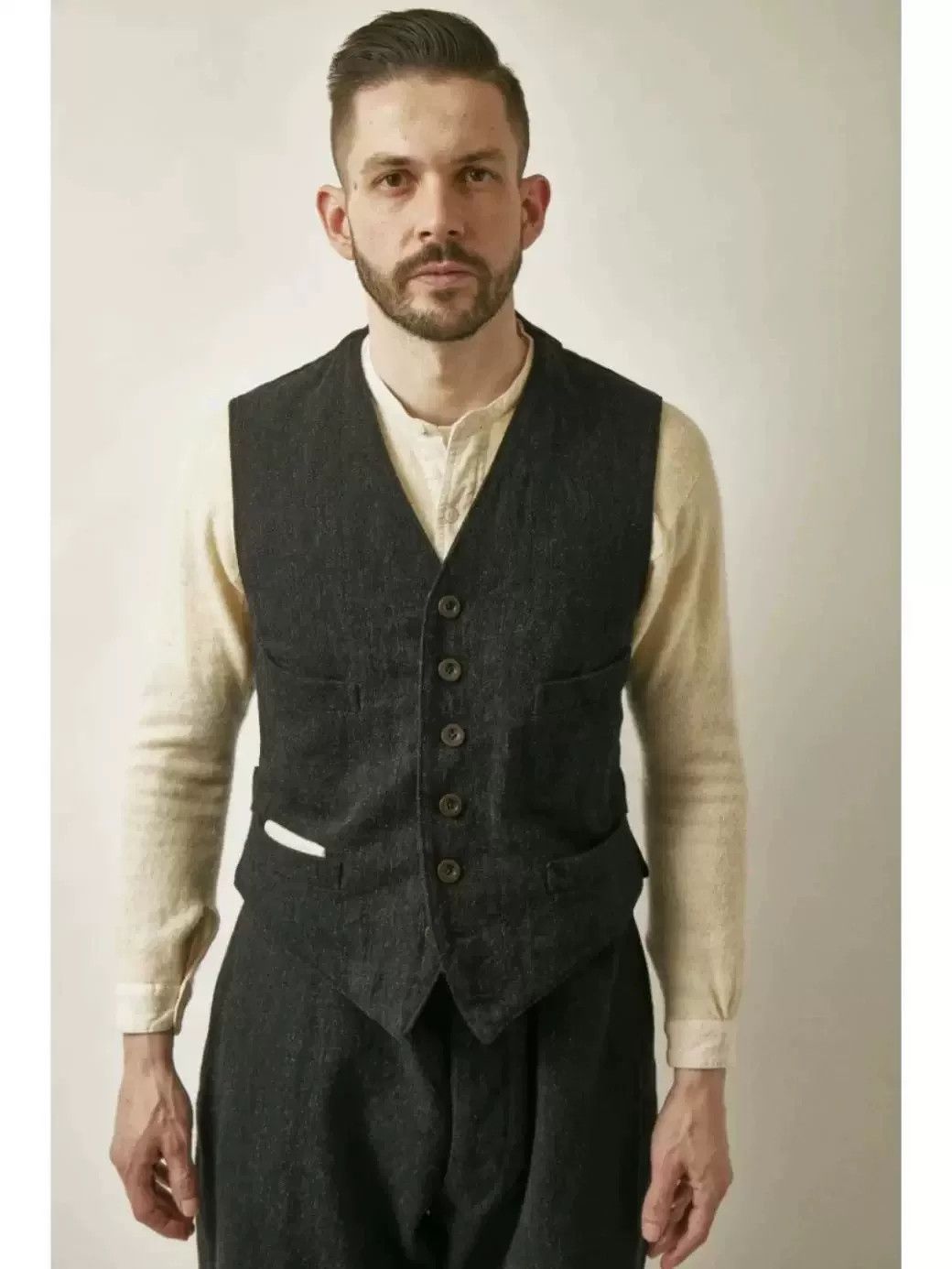 Vintage Vintage Brown Canvas Work Vest Size US M / EU 48-50 / 2 - 7 Thumbnail