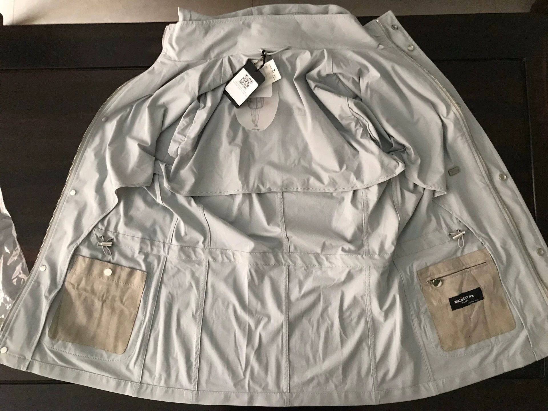 Kiton Kiton Lightweight Tech Fabric Windbreaker Size US S / EU 44-46 / 1 - 4 Thumbnail