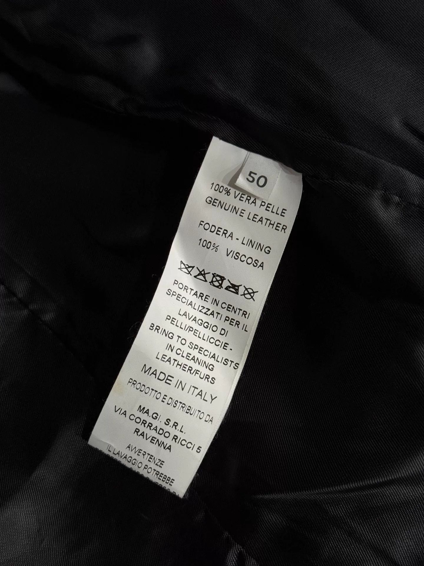 Japanese Brand Italian Rock Graphic Leather Jacket Size US M / EU 48-50 / 2 - 8 Thumbnail