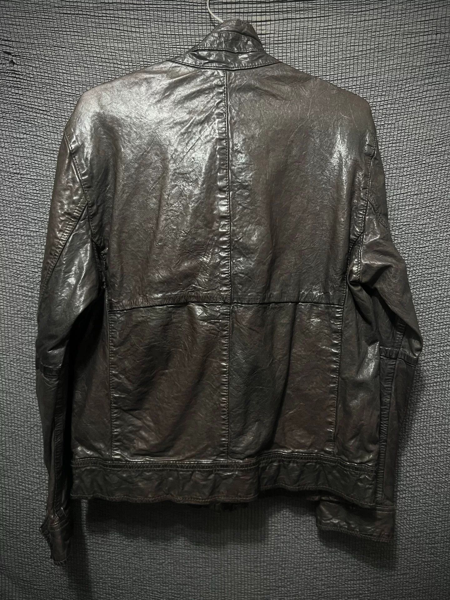 Japanese Brand Rare Cathy Jane M65 Brown Leather Jacket Size US L / EU 52-54 / 3 - 2 Thumbnail
