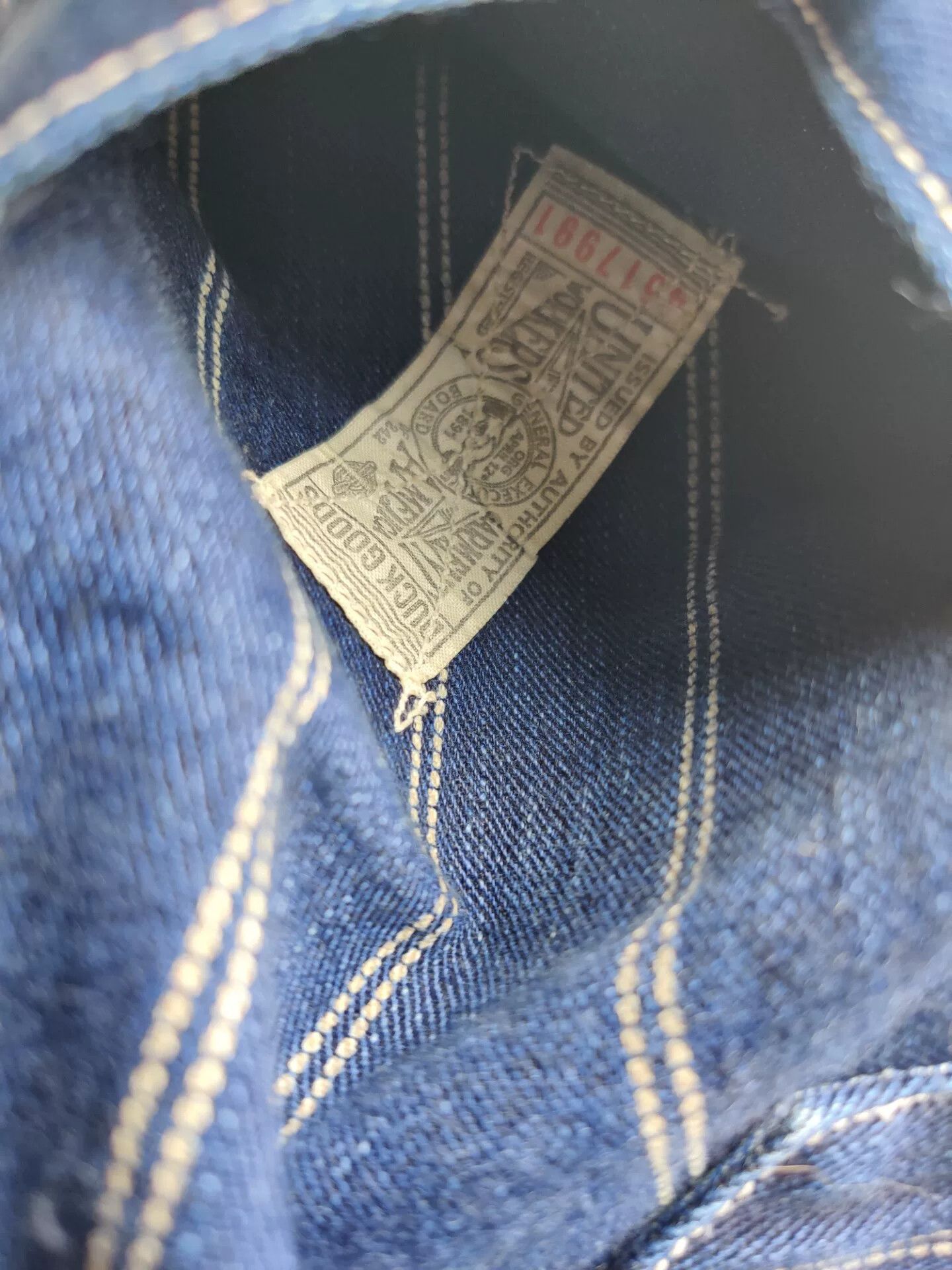 Freewheelers Bootleggers Longshoreman Denim Pants Size US 30 / EU 46 - 5 Thumbnail