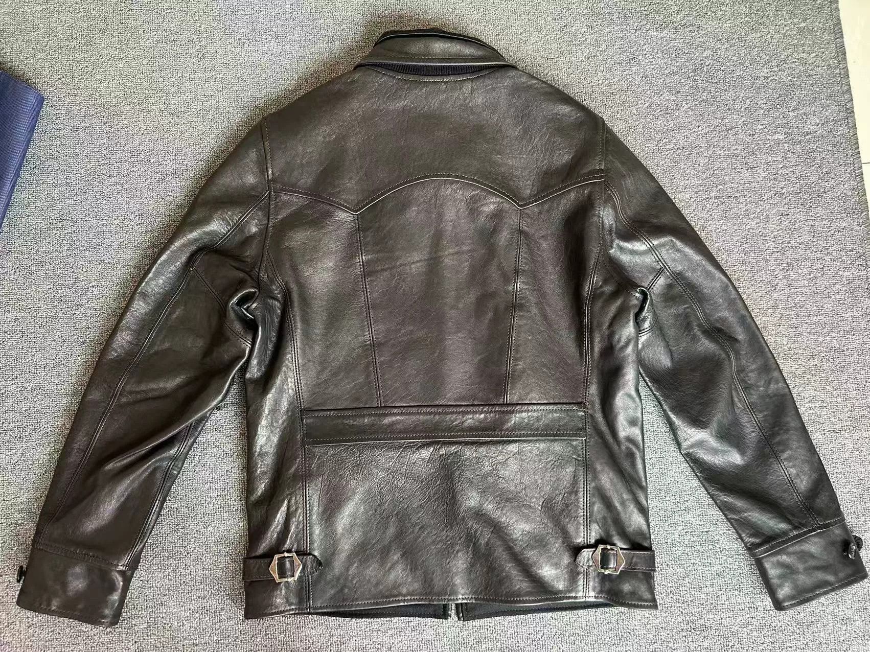 Japanese Brand Bill Kelso Custom Leather Jacket Size US M / EU 48-50 / 2 - 2 Thumbnail