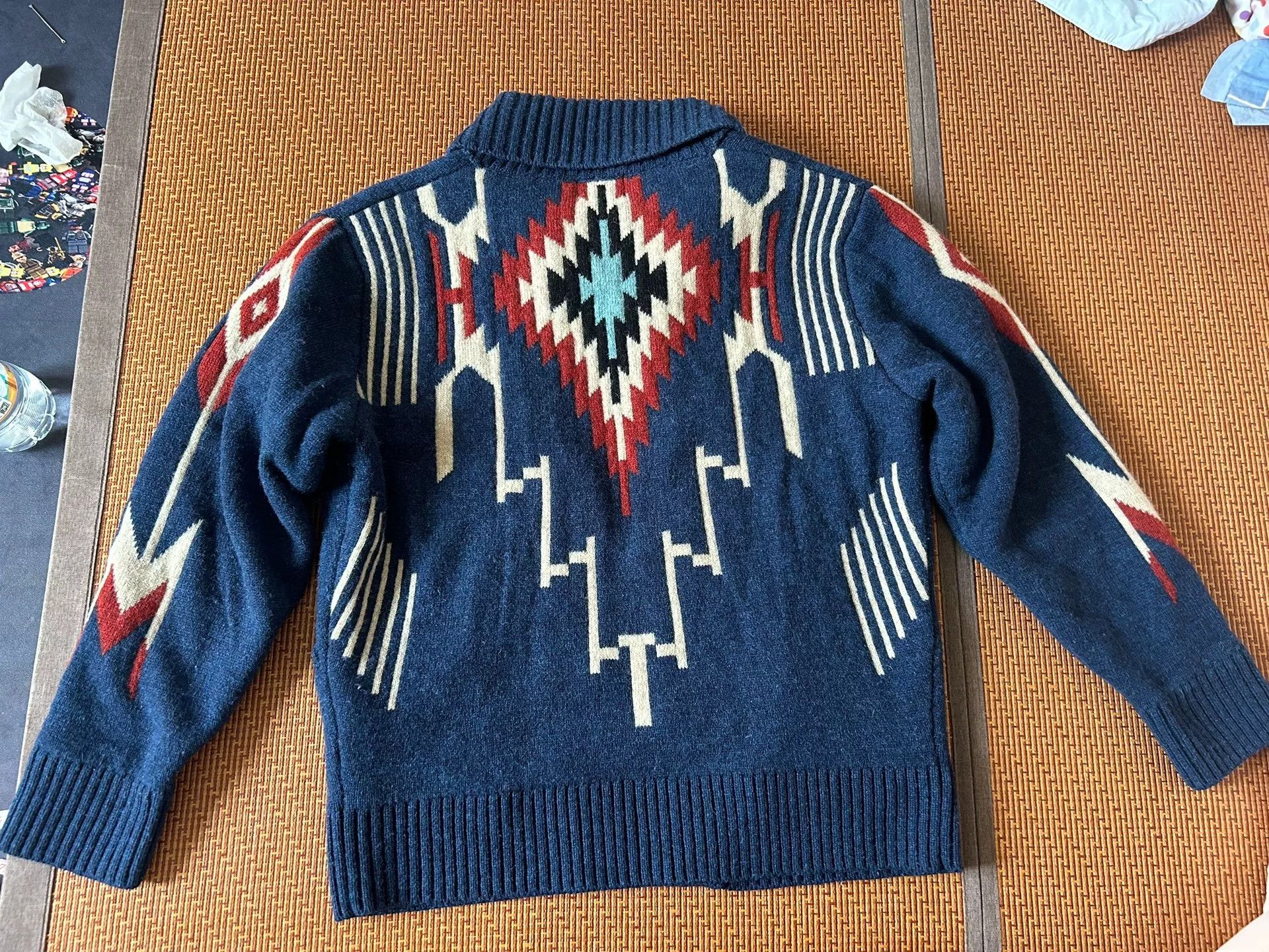 Japanese Brand Navajo Wool Jacket Sweater Size 38 Size US M / EU 48-50 / 2 - 4 Thumbnail