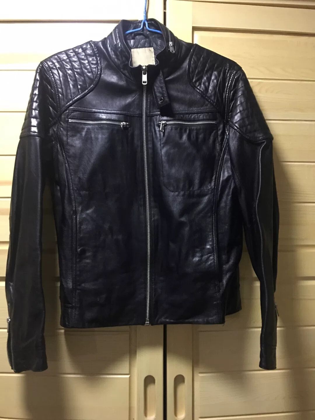 Japanese Brand ABLE Men's Leather Jacket Size L Size US L / EU 52-54 / 3 - 8 Thumbnail