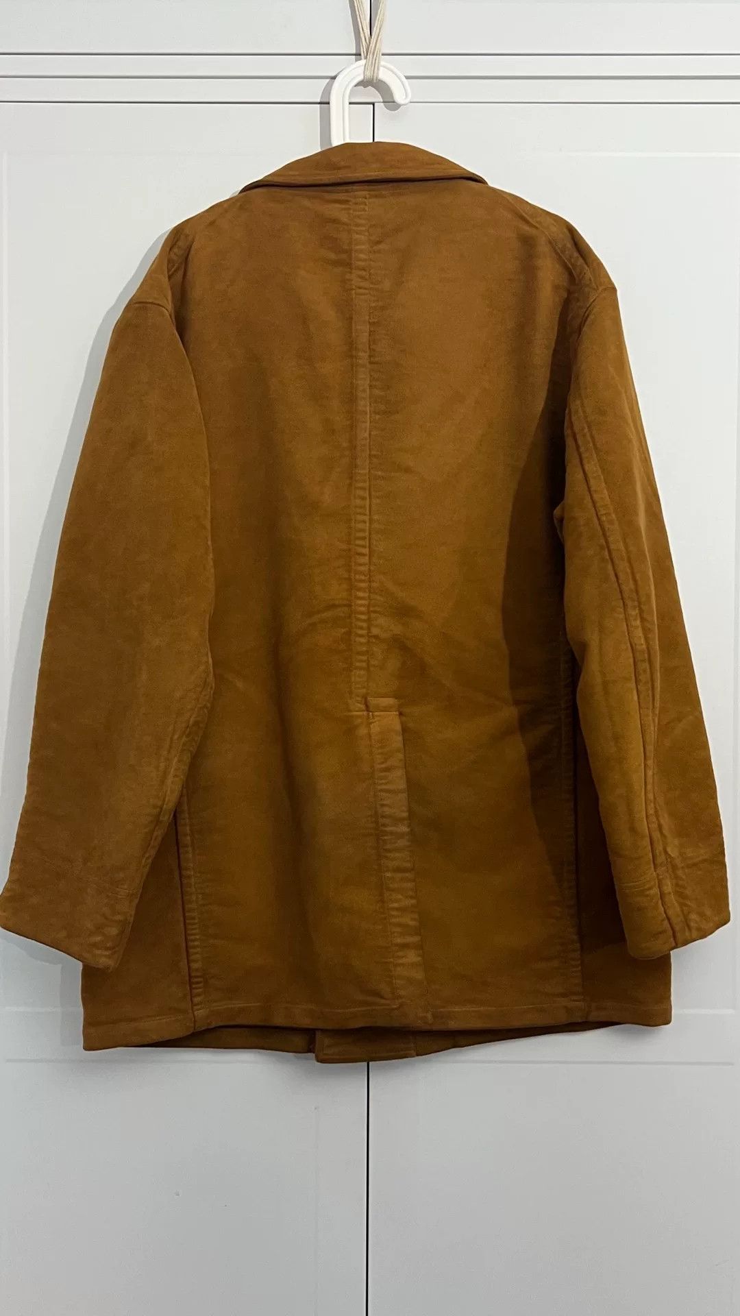 Vintage Vintage 30s Style Brown Suede Jacket Size US L / EU 52-54 / 3 - 4 Thumbnail