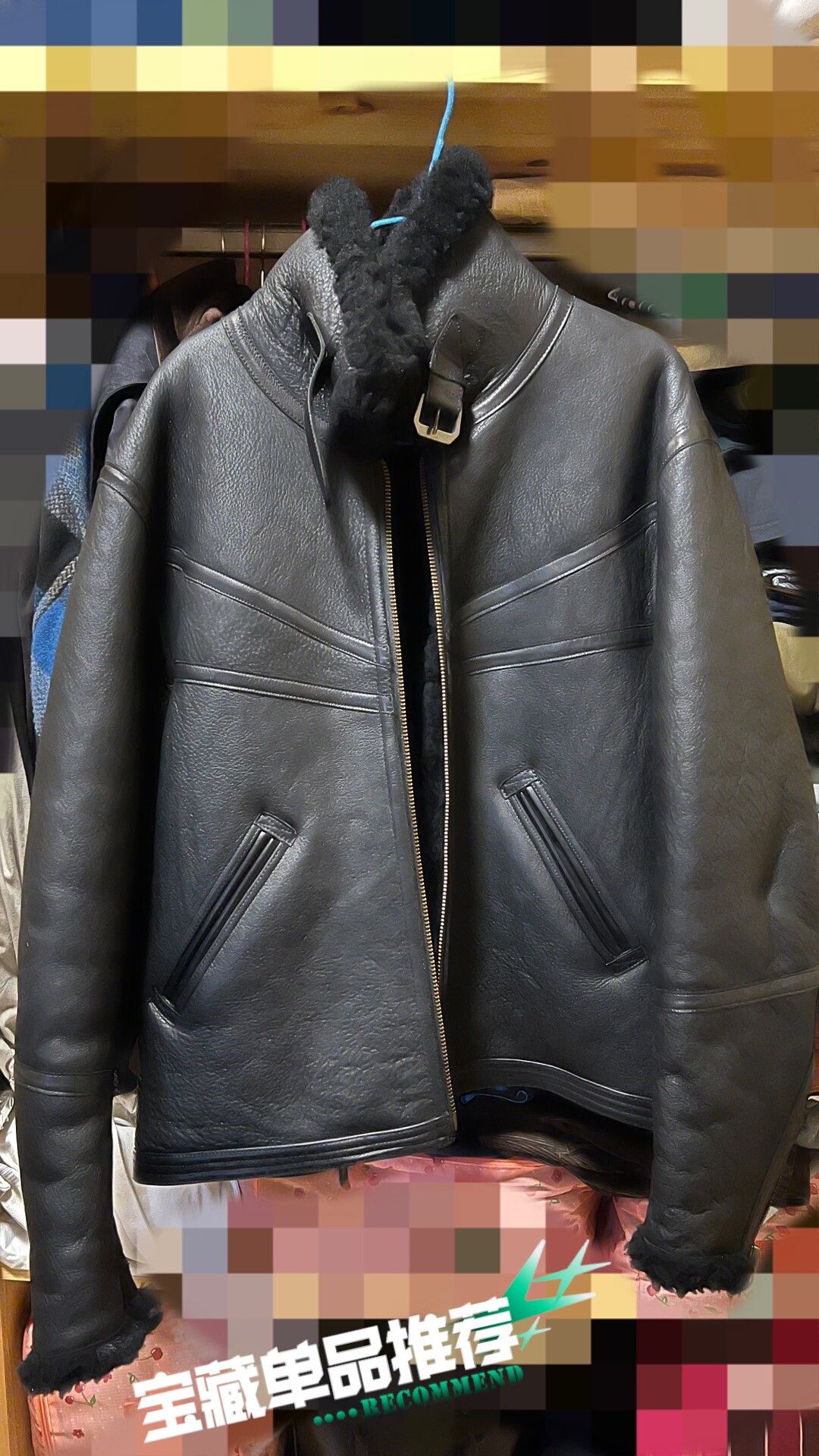 Vintage Vintage D-3 Leather Flight Jacket Men Size US XXL / EU 58 / 5 - 2 Thumbnail
