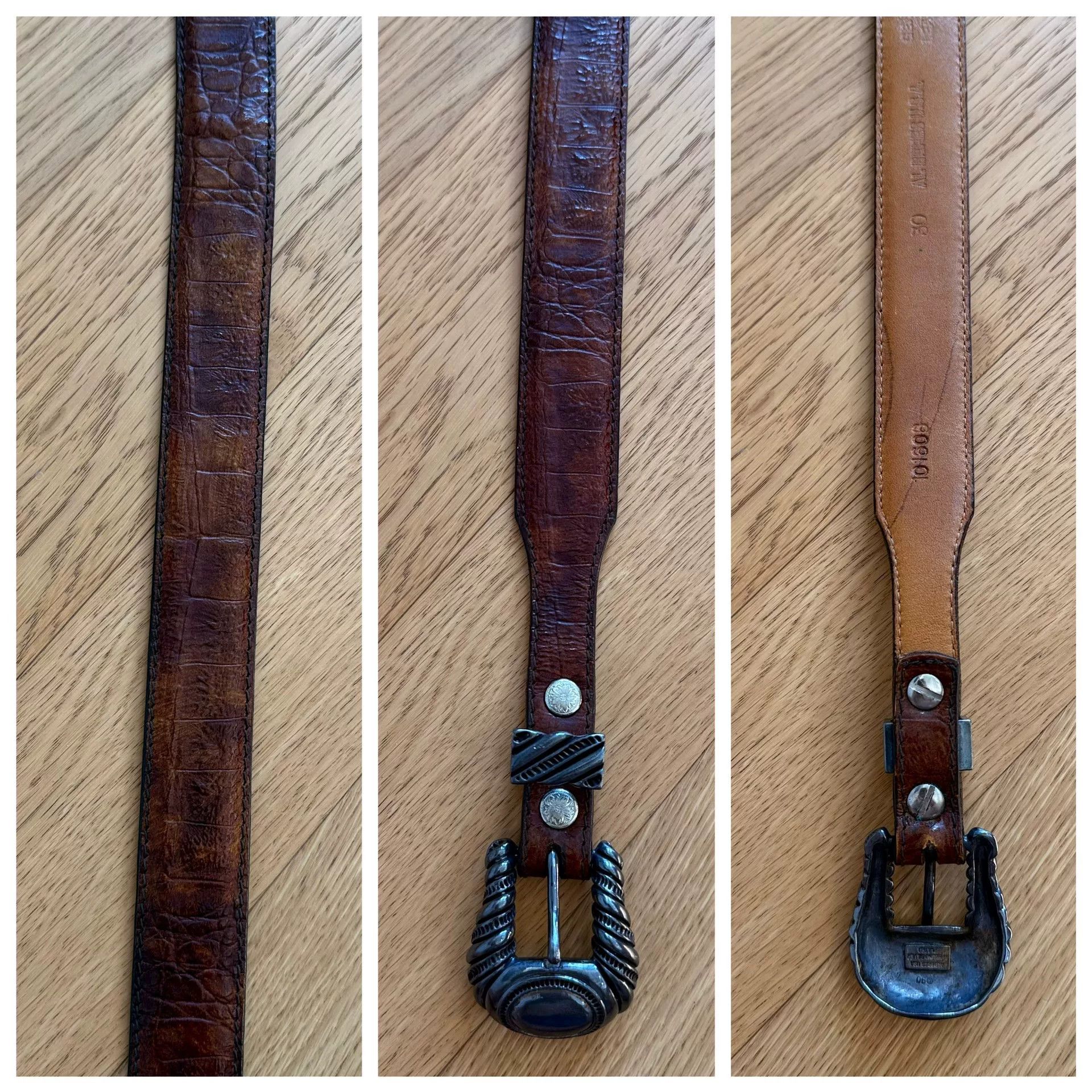 Vintage Vintage American Leather Western Belt Size ONE SIZE - 8 Thumbnail