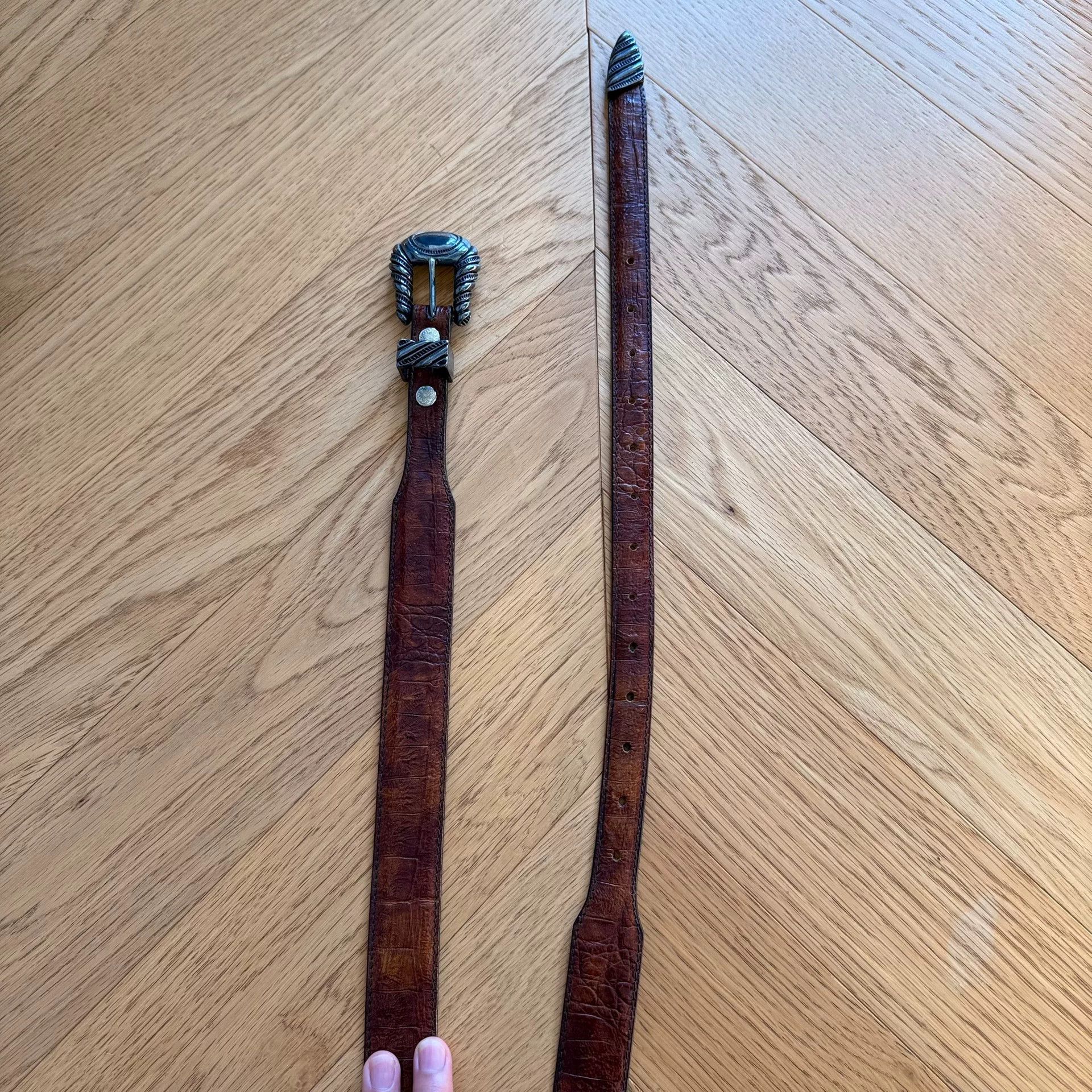 Vintage Vintage American Leather Western Belt Size ONE SIZE - 6 Thumbnail