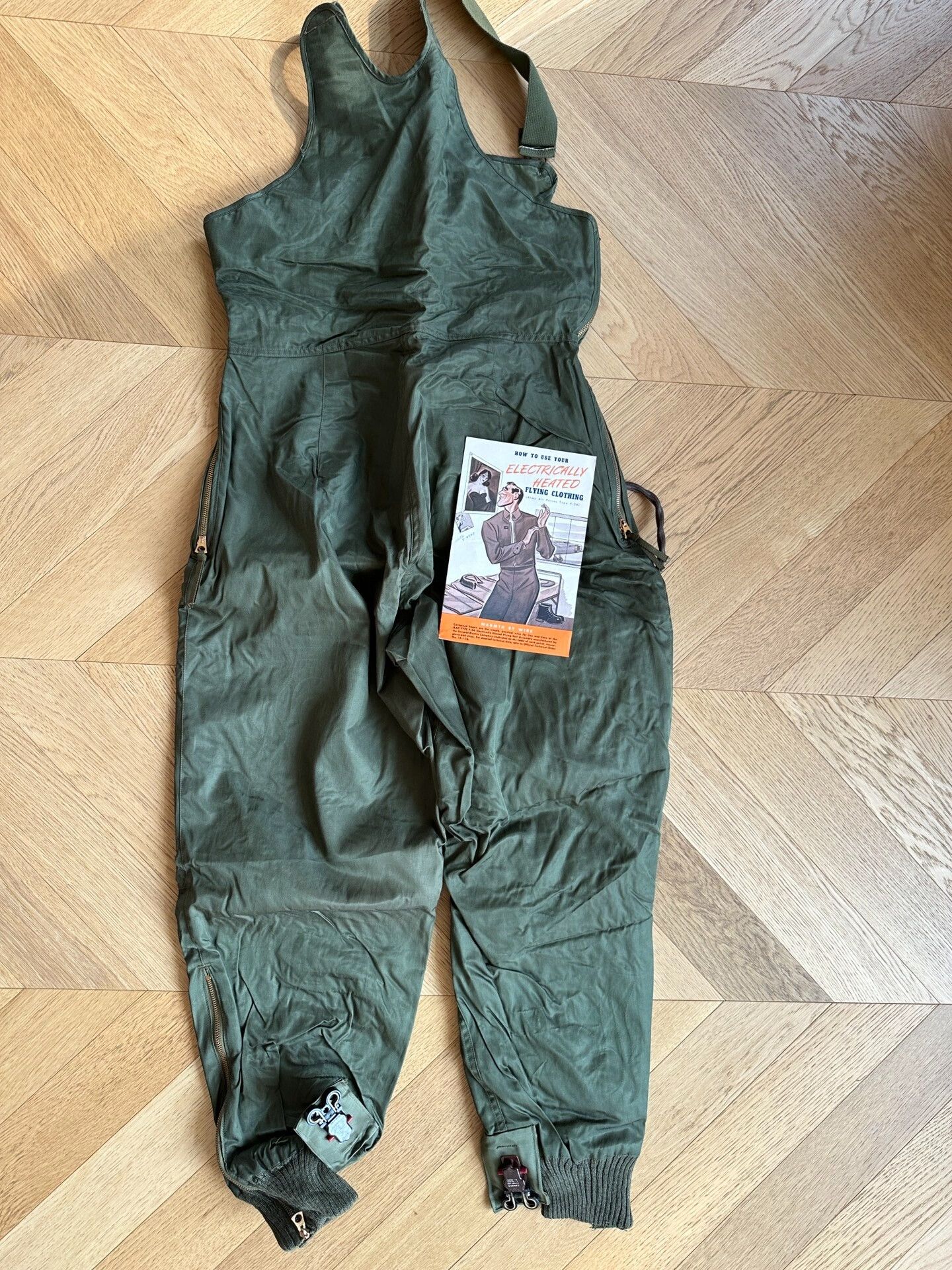 Vintage Vintage USAF F-3A Electric Flight Pants Size US 38 / EU 54 - 2 Thumbnail