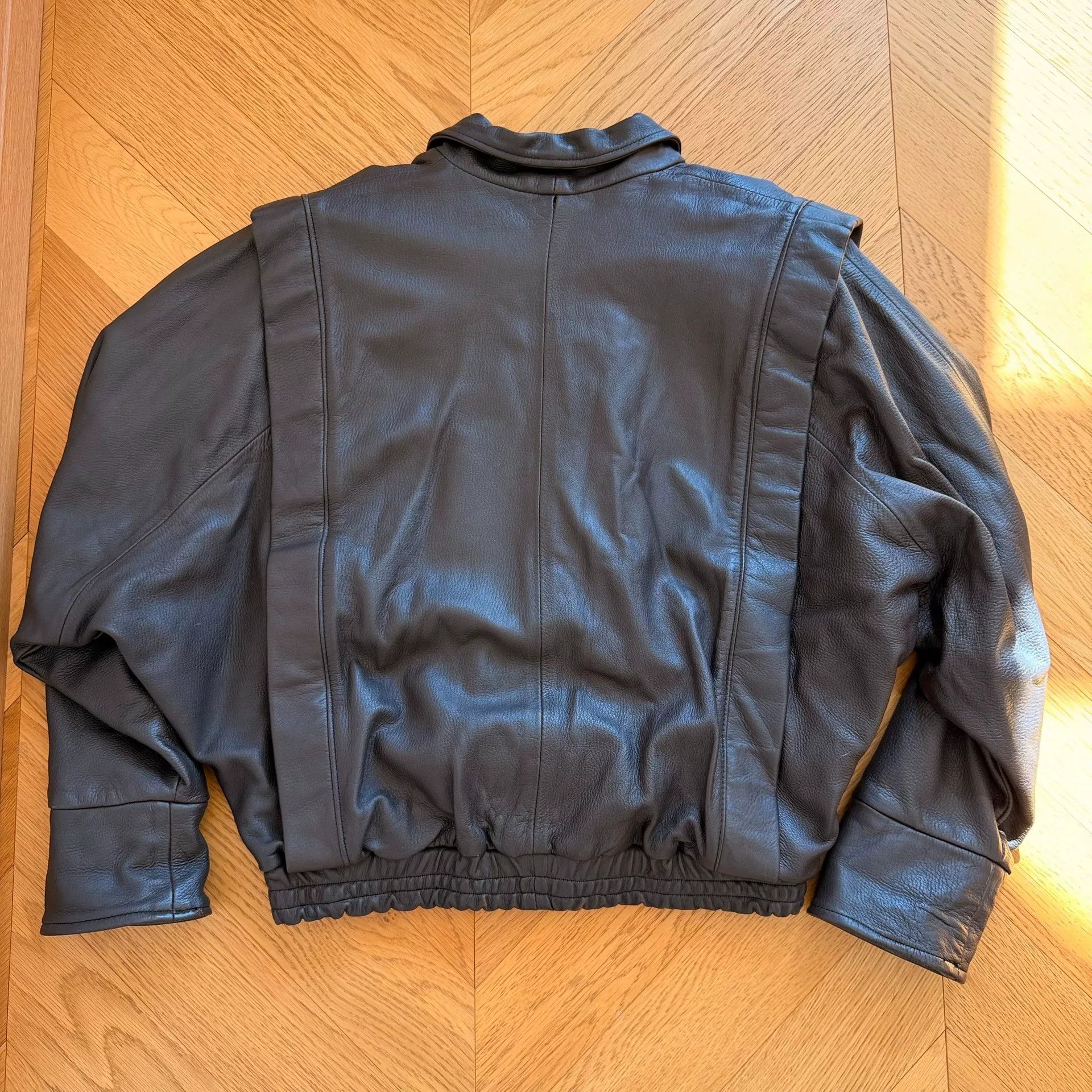 Vintage Vintage Midwestern Leather Flight Jacket Size US S / EU 44-46 / 1 - 3 Thumbnail