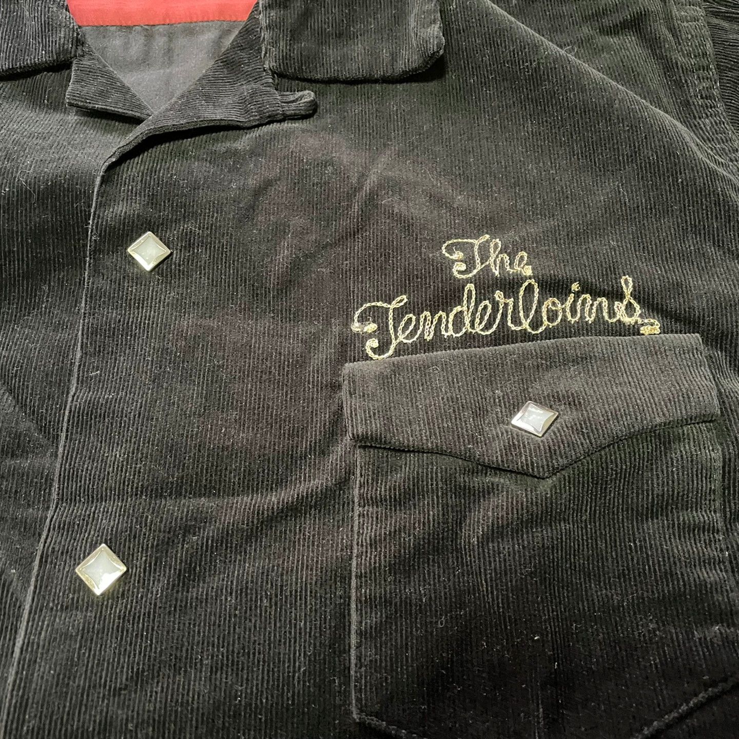 Japanese Brand Black Corduroy Tenderloin Shirt Size US M / EU 48-50 / 2 - 4 Thumbnail