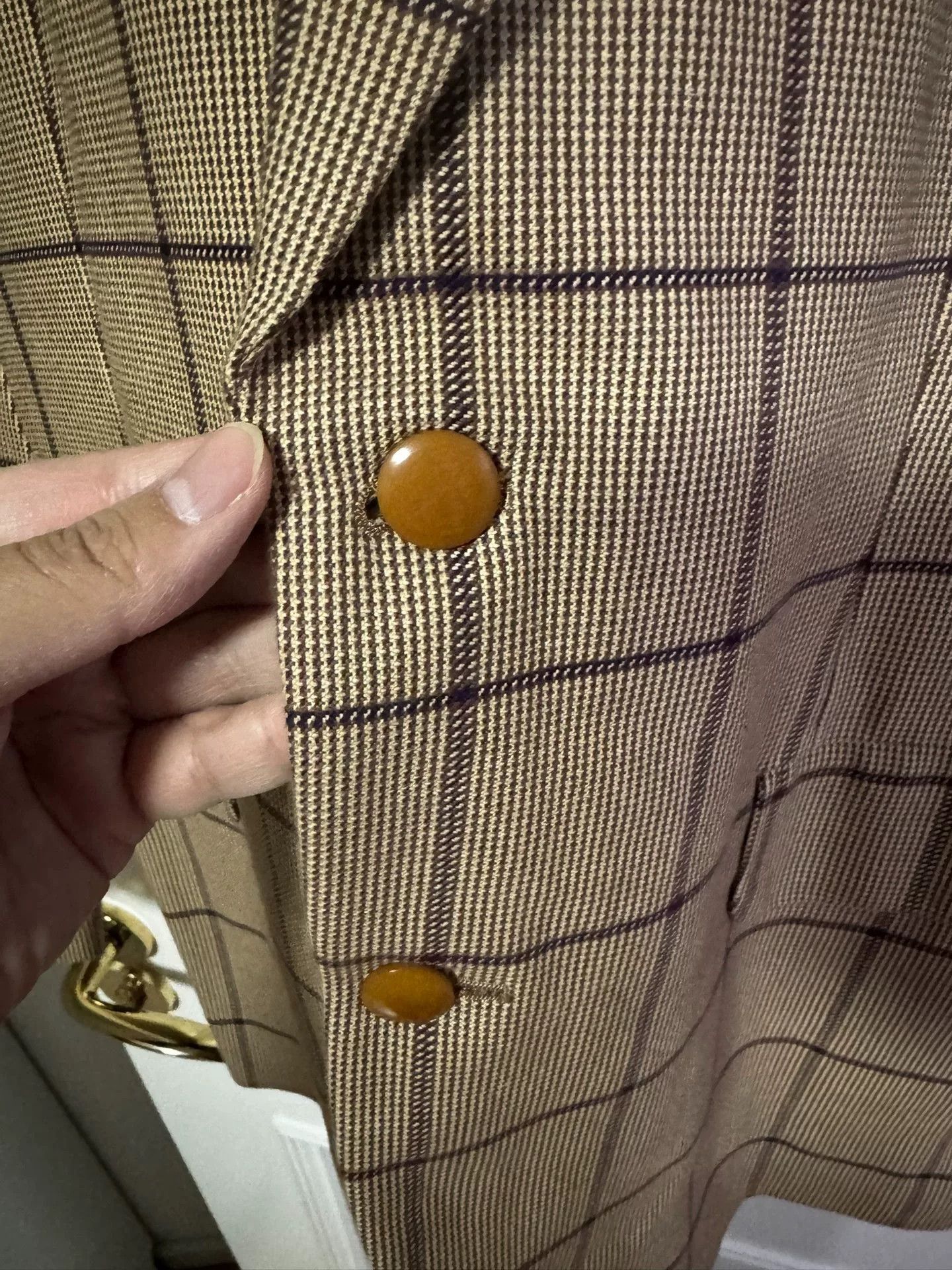 Japanese Brand Haversack Vintage Plaid Suit Jacket Size US M / EU 48-50 / 2 - 3 Thumbnail