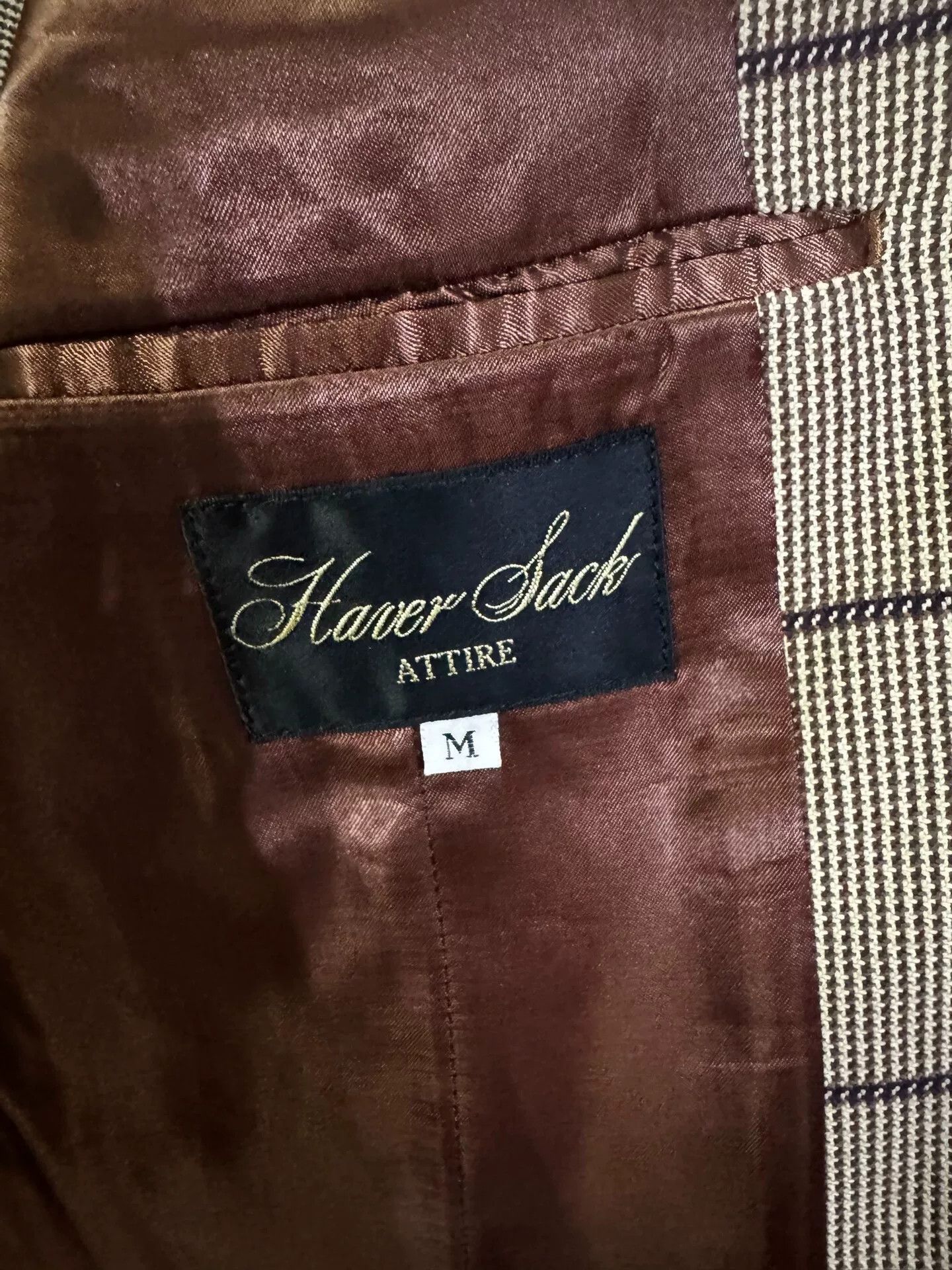 Japanese Brand Haversack Vintage Plaid Suit Jacket Size US M / EU 48-50 / 2 - 7 Thumbnail