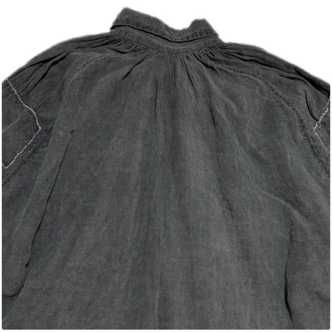 Japanese Brand Japanese Antique Boro Linen Smock Shirt Size US M / EU 48-50 / 2 - 8 Thumbnail