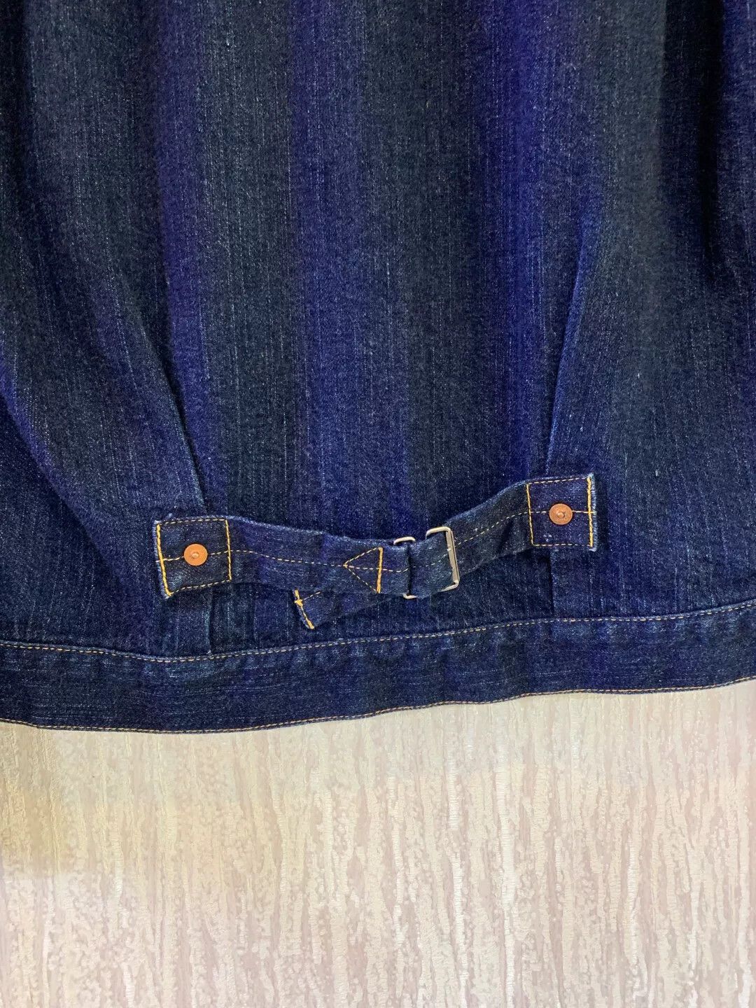 Japanese Brand Vintage Japanese Denim Jacket Lot6001W Size US XXS / EU 40 - 3 Thumbnail