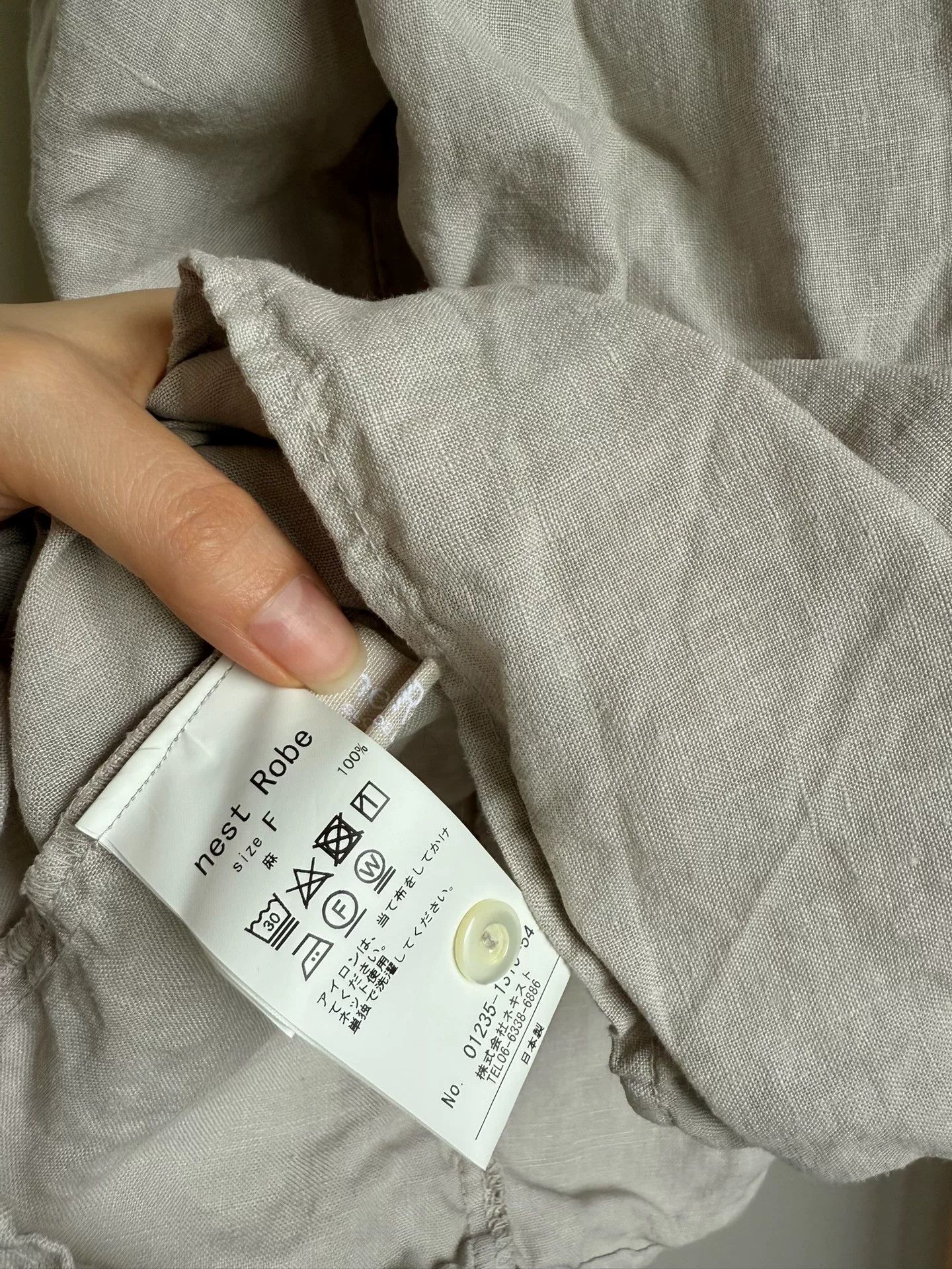 Japanese Brand Nestrobe Linen Shirt with Versatile Design Size S / US 4 / IT 40 - 5 Thumbnail