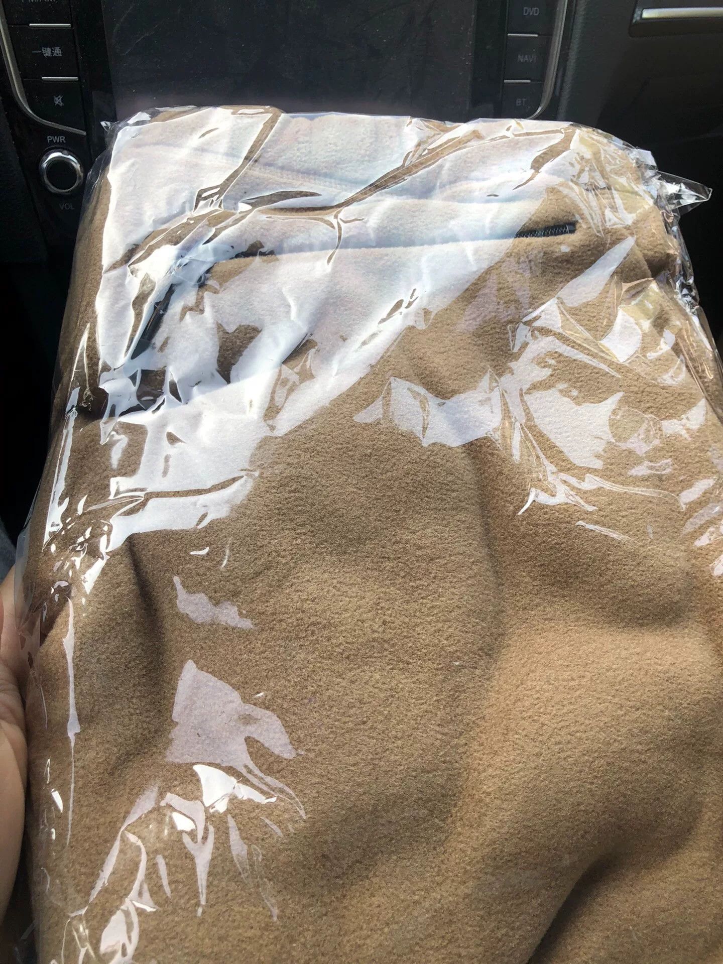 Japanese Brand Warm Polartec Fleece Pants in Camel Size US 26 / EU 42 - 3 Thumbnail