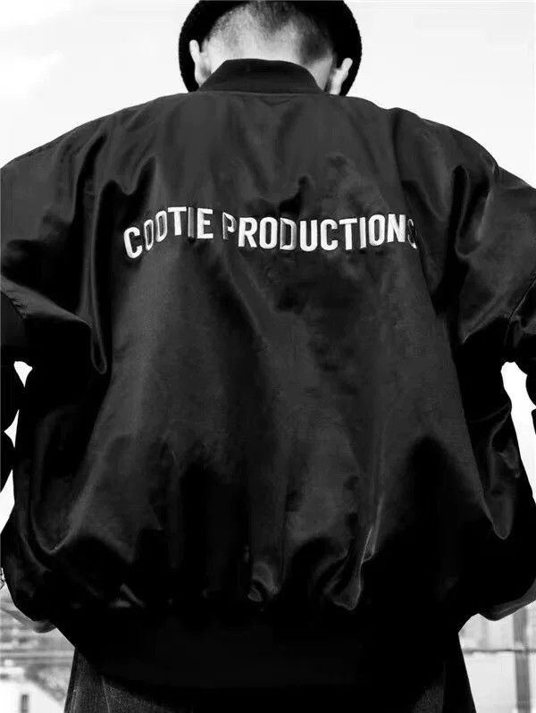Japanese Brand Cootie Satin Nylon Jacket with Logo Embroidery Size US S / EU 44-46 / 1 - 4 Thumbnail
