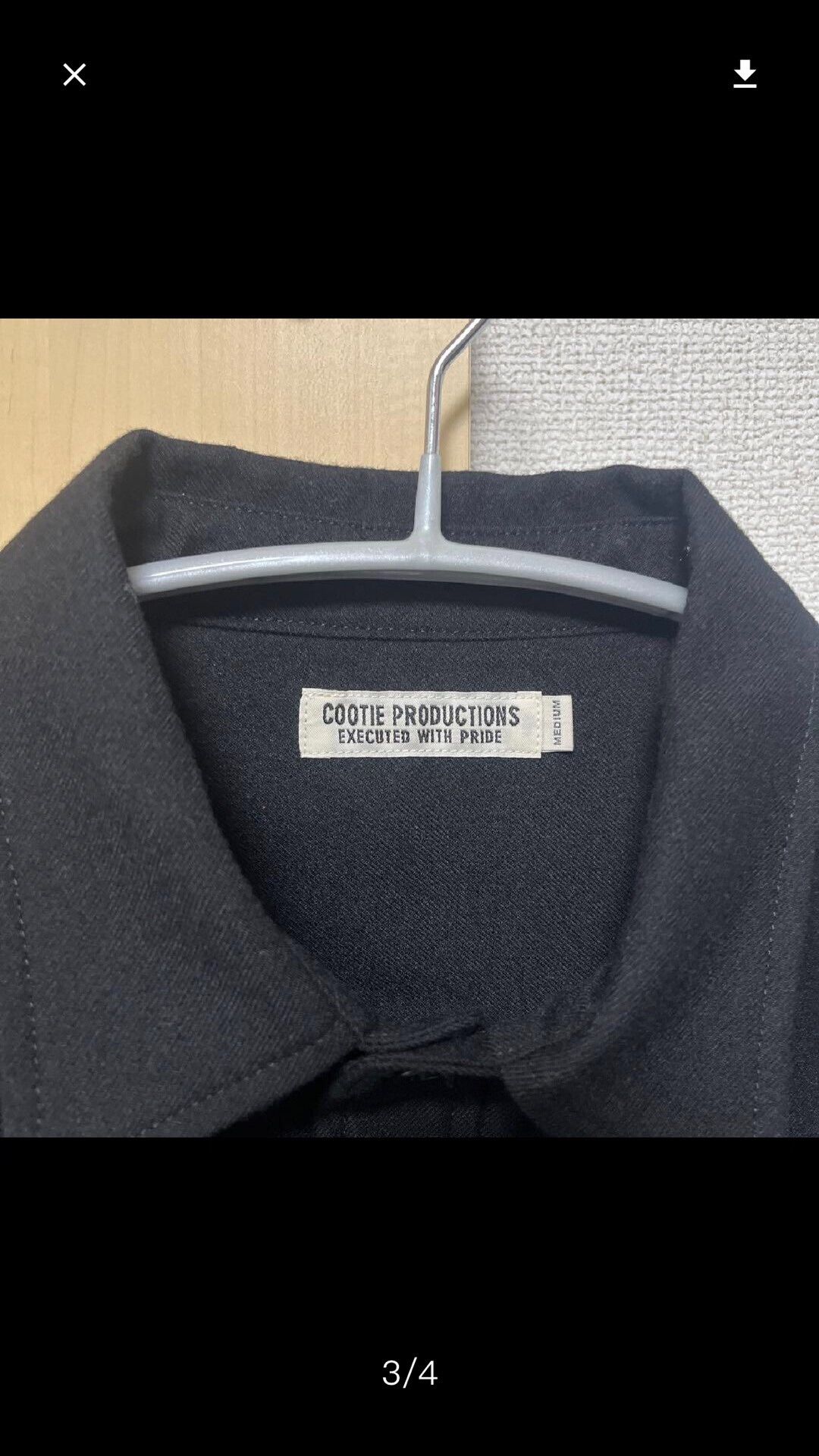 Japanese Brand Cootie Black CPO Shirt Jacket Size US M / EU 48-50 / 2 - 6 Thumbnail