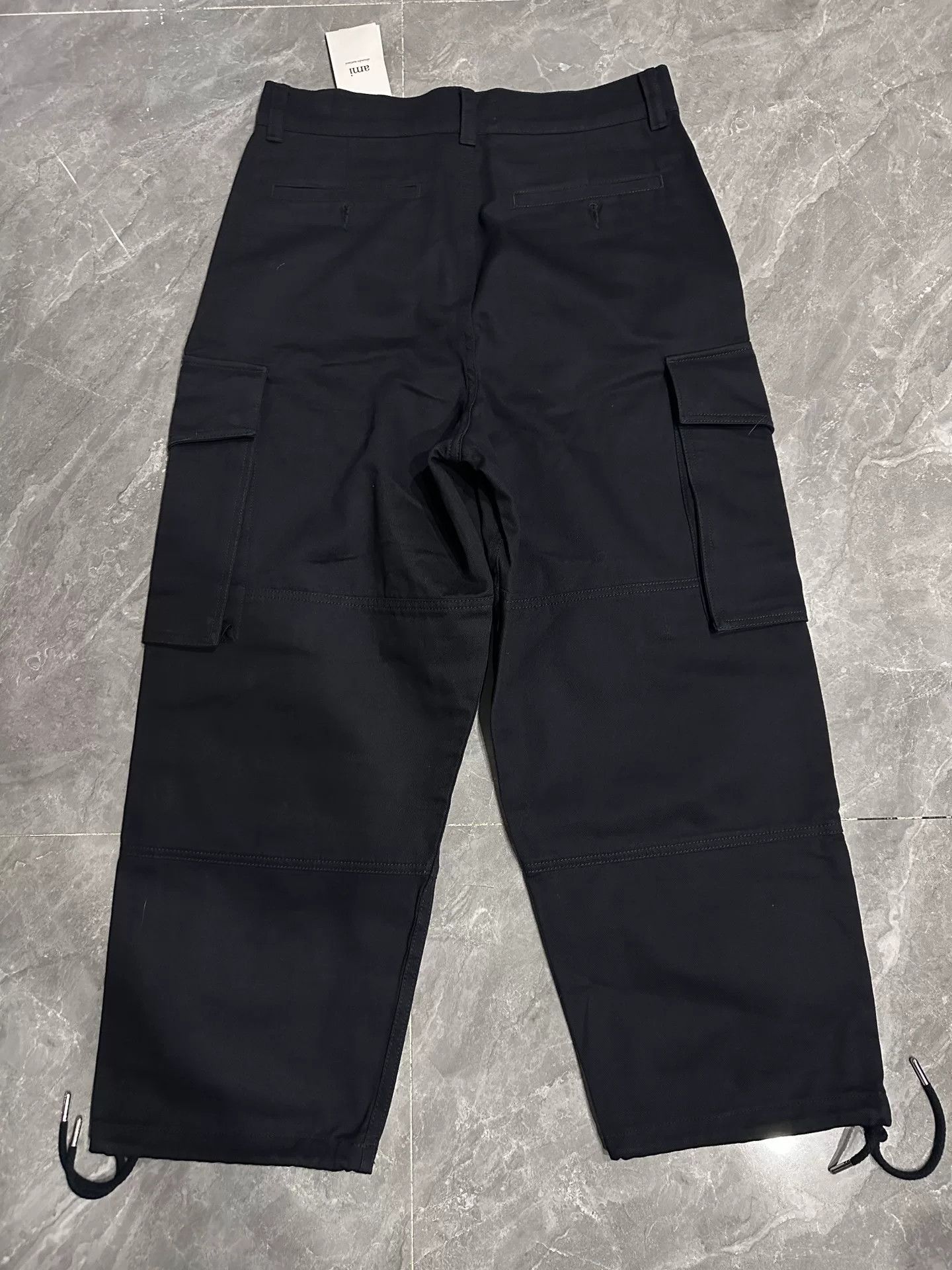 AMI AMI Paris Wide-Leg Cargo Pants Size US 30 / EU 46 - 2 Thumbnail