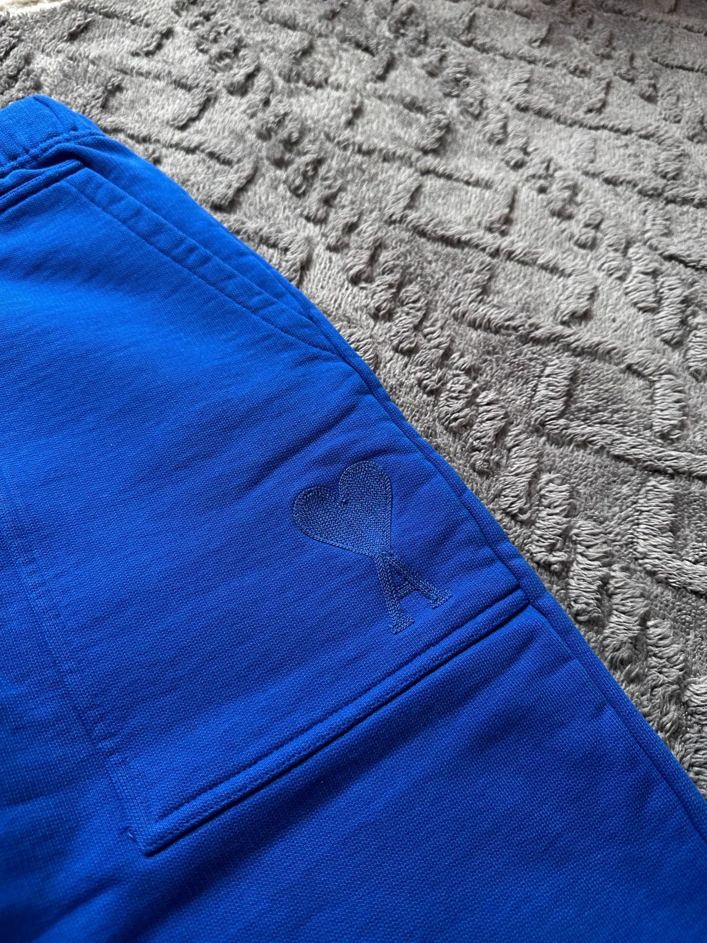 AMI AMI Paris Blue Wide-Leg Trousers Size US 30 / EU 46 - 3 Thumbnail
