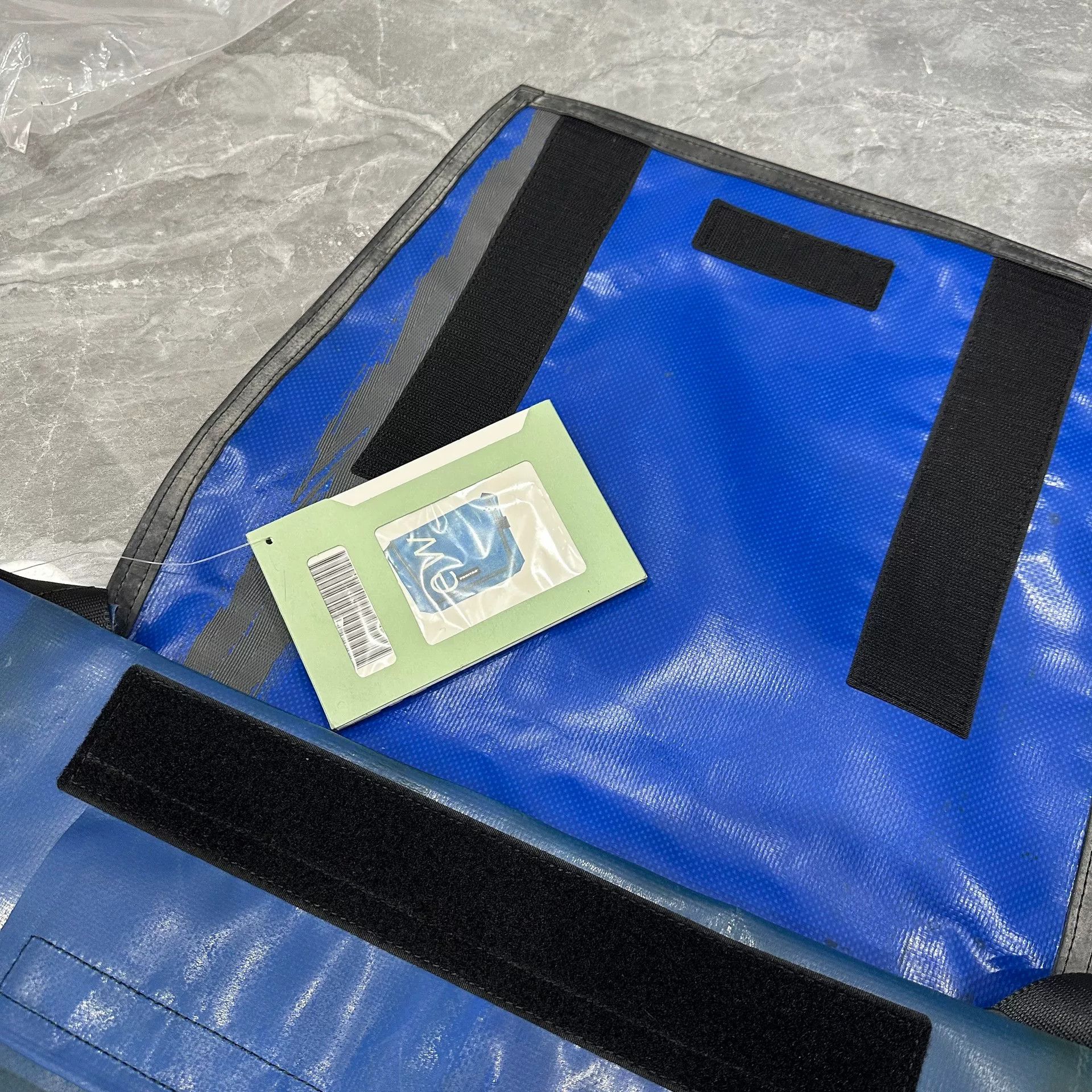 Vintage FREITAG F12 Blue Messenger Bag Size ONE SIZE - 3 Thumbnail