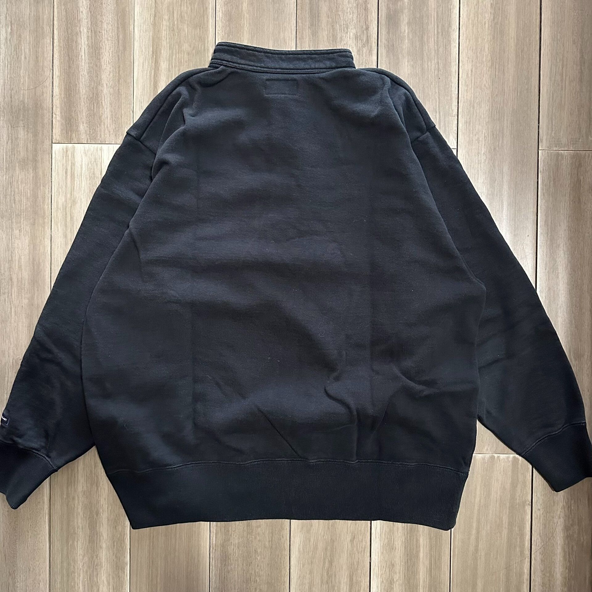 Descendant Descendant Voil Henley Sweatshirt Black Size US M / EU 48-50 / 2 - 4 Thumbnail