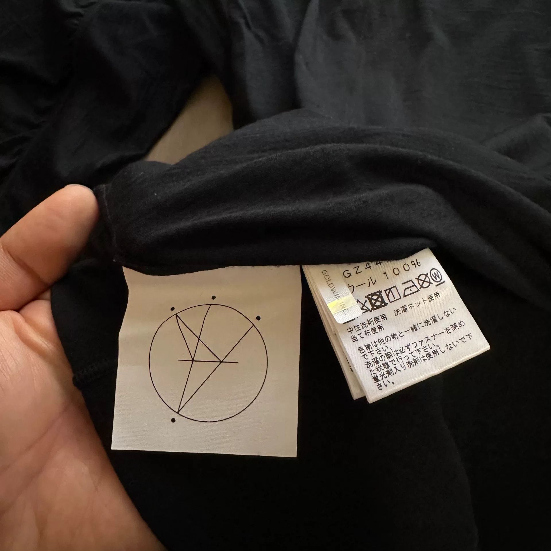 Goldwin Goldwin Wool Half Zip Long Sleeve T-Shirt Size US XXL / EU 58 / 5 - 5 Thumbnail