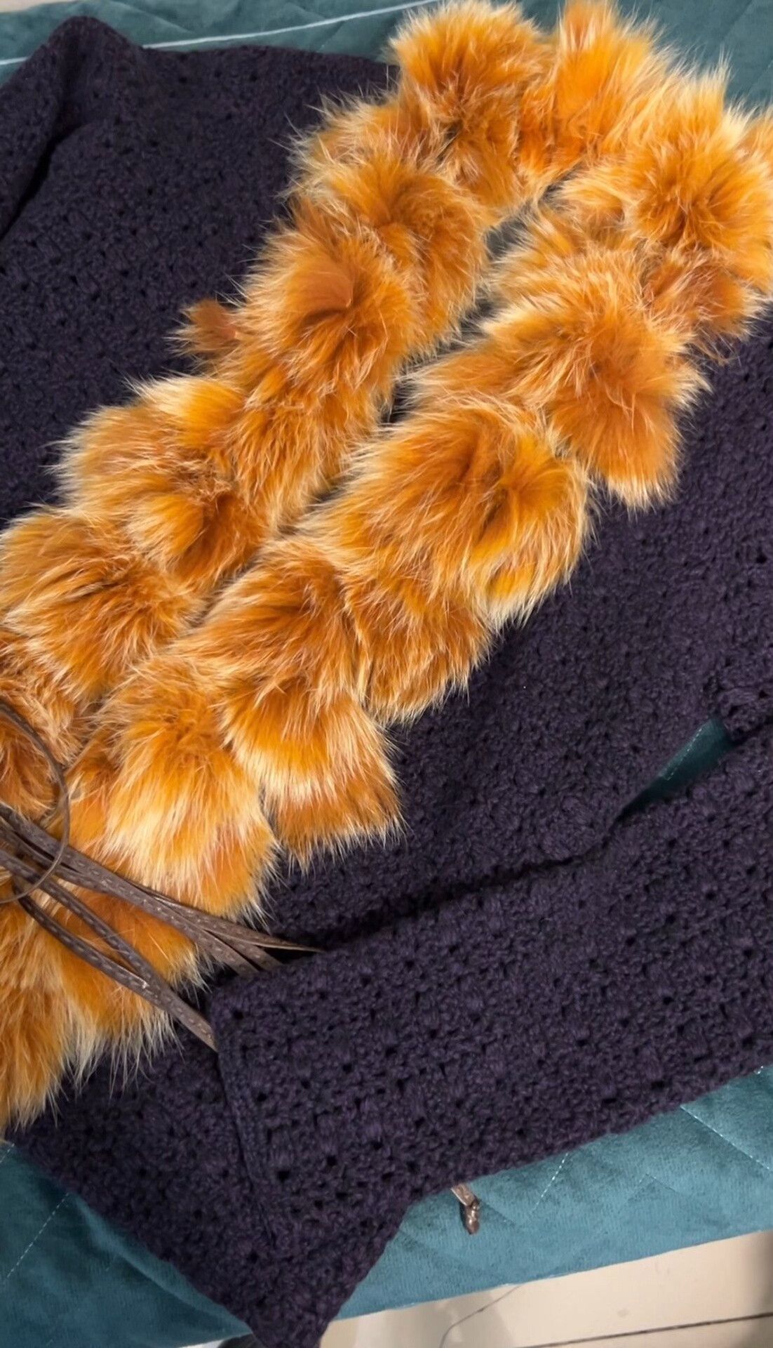 Fendi Fendi Cashmere and Fur Knit Cardigan Size M / US 6-8 / IT 42-44 - 3 Thumbnail