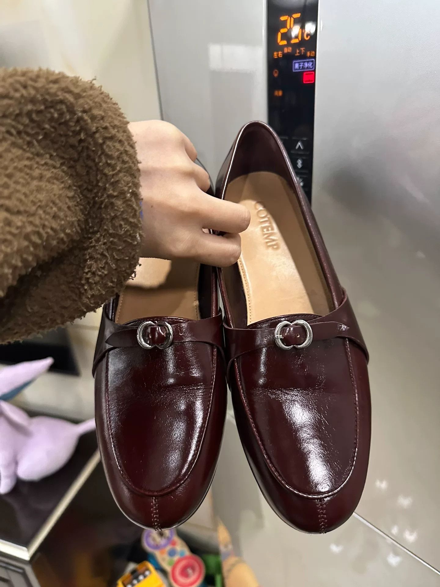Japanese Brand Stylish Brown Loafers for Women Size US 6 / IT 36 - 4 Thumbnail