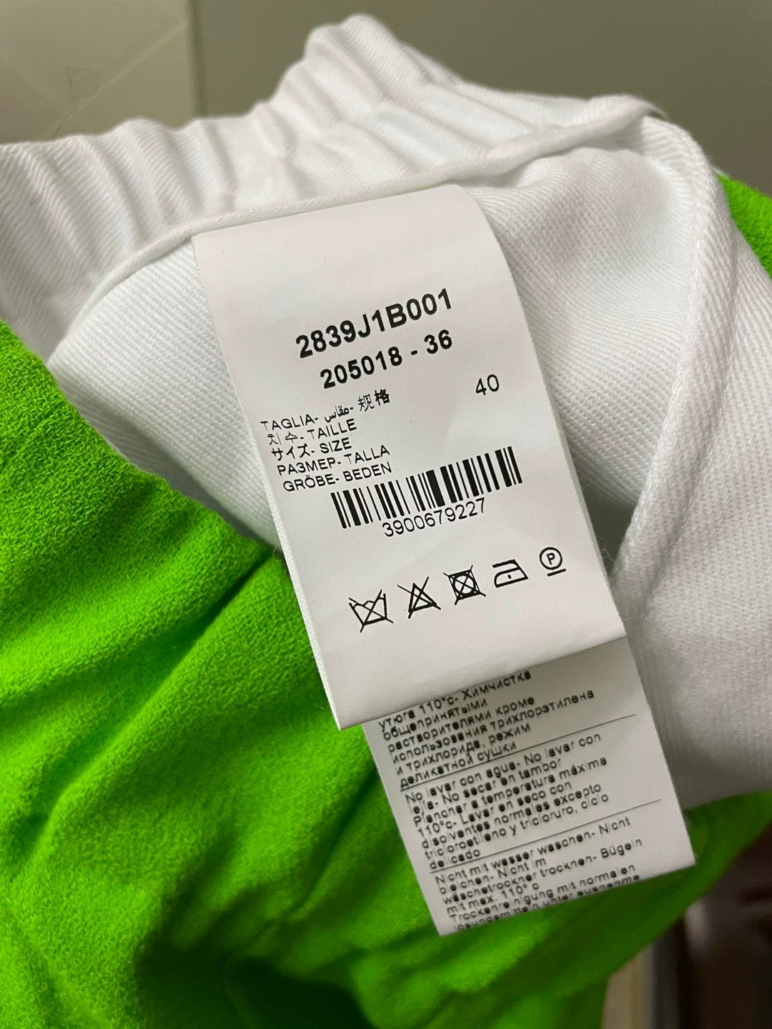 Japanese Brand Jejia Green Bermuda Shorts for Sale Size US 26 / EU 42 - 5 Thumbnail