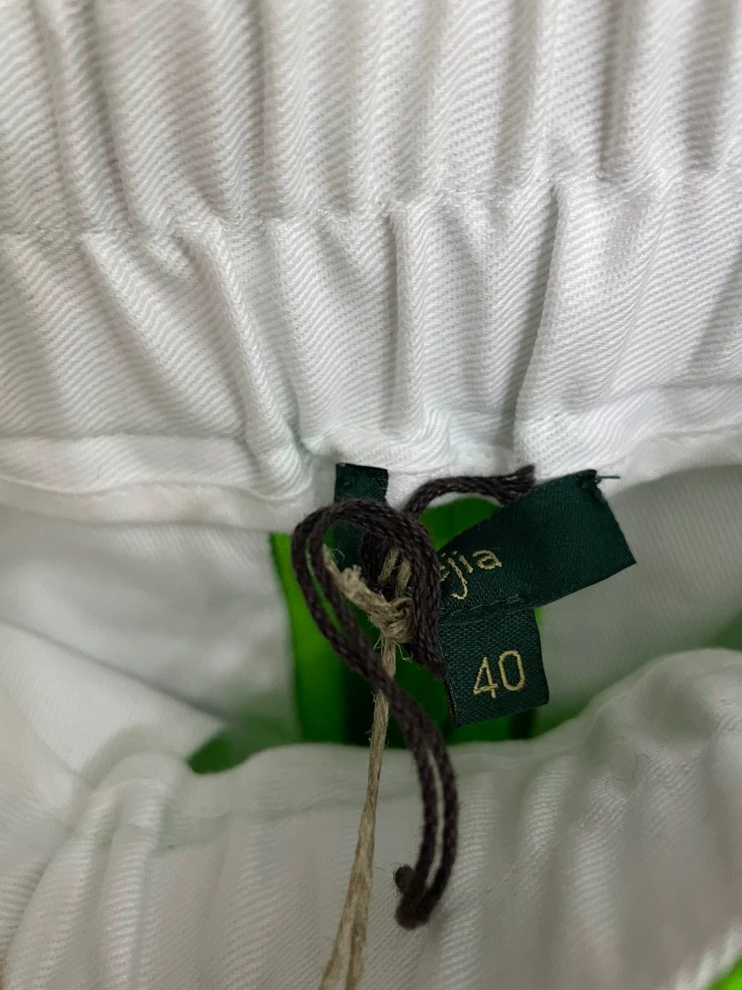 Japanese Brand Jejia Green Bermuda Shorts for Sale Size US 26 / EU 42 - 2 Thumbnail