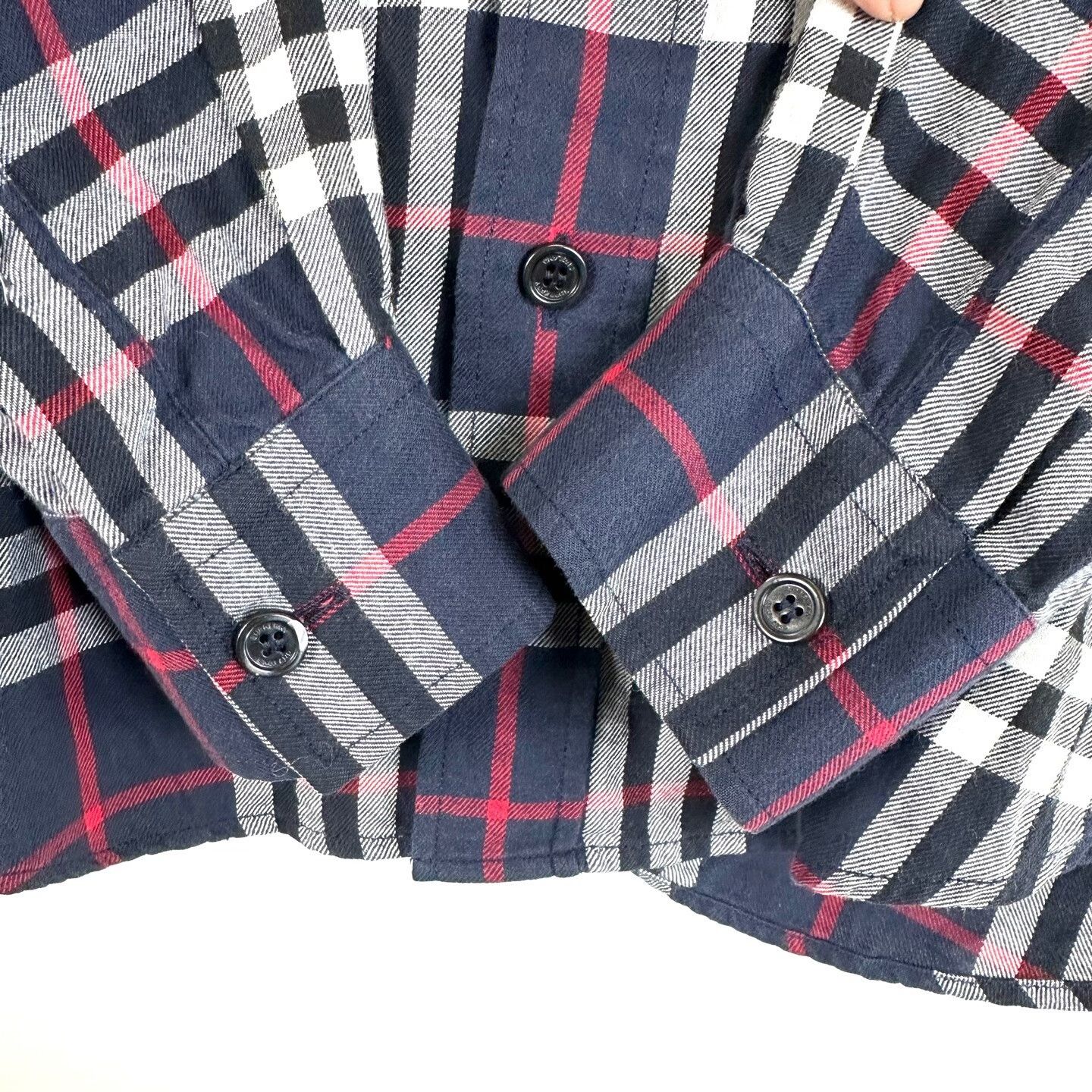 Burberry Burberry Classic Check Long-Sleeve Shirt XS Size XS / US 0-2 / IT 36-38 - 7 Thumbnail