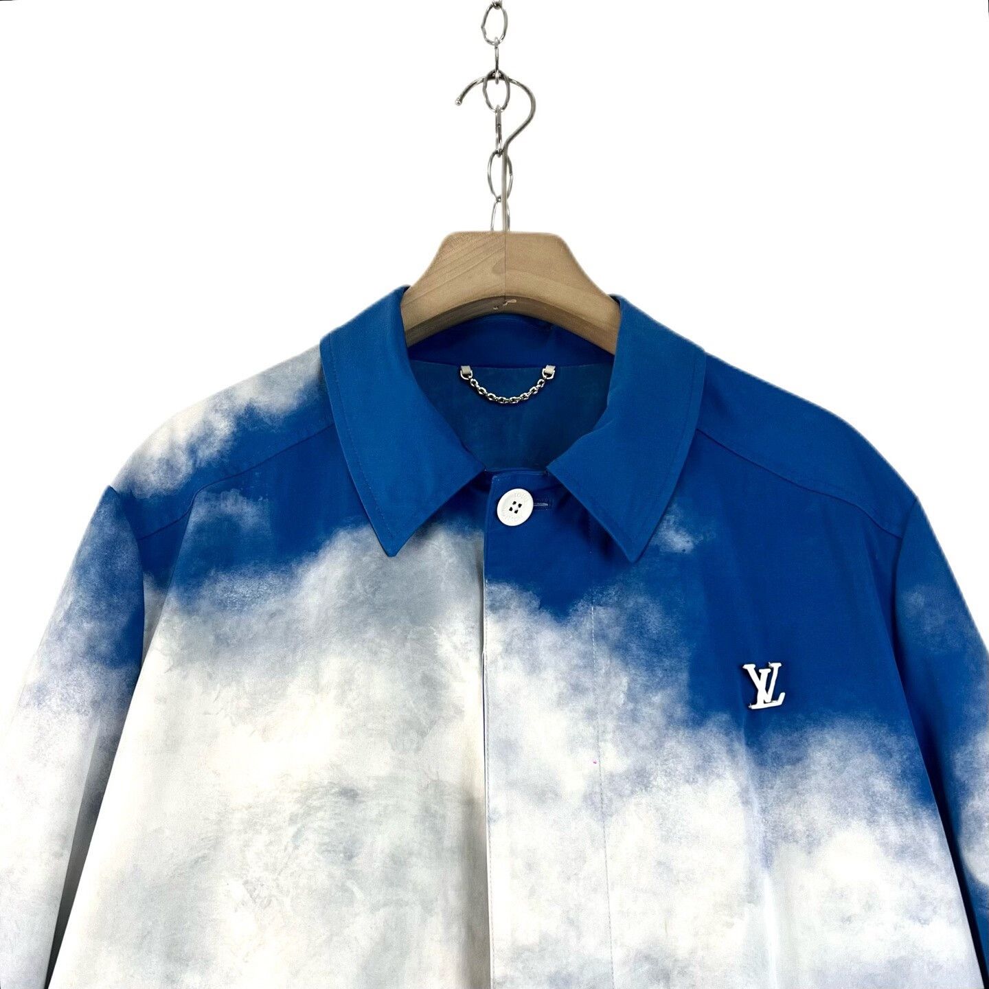 Louis Vuitton Louis Vuitton Logo Windbreaker Coat Size US L / EU 52-54 / 3 - 3 Thumbnail