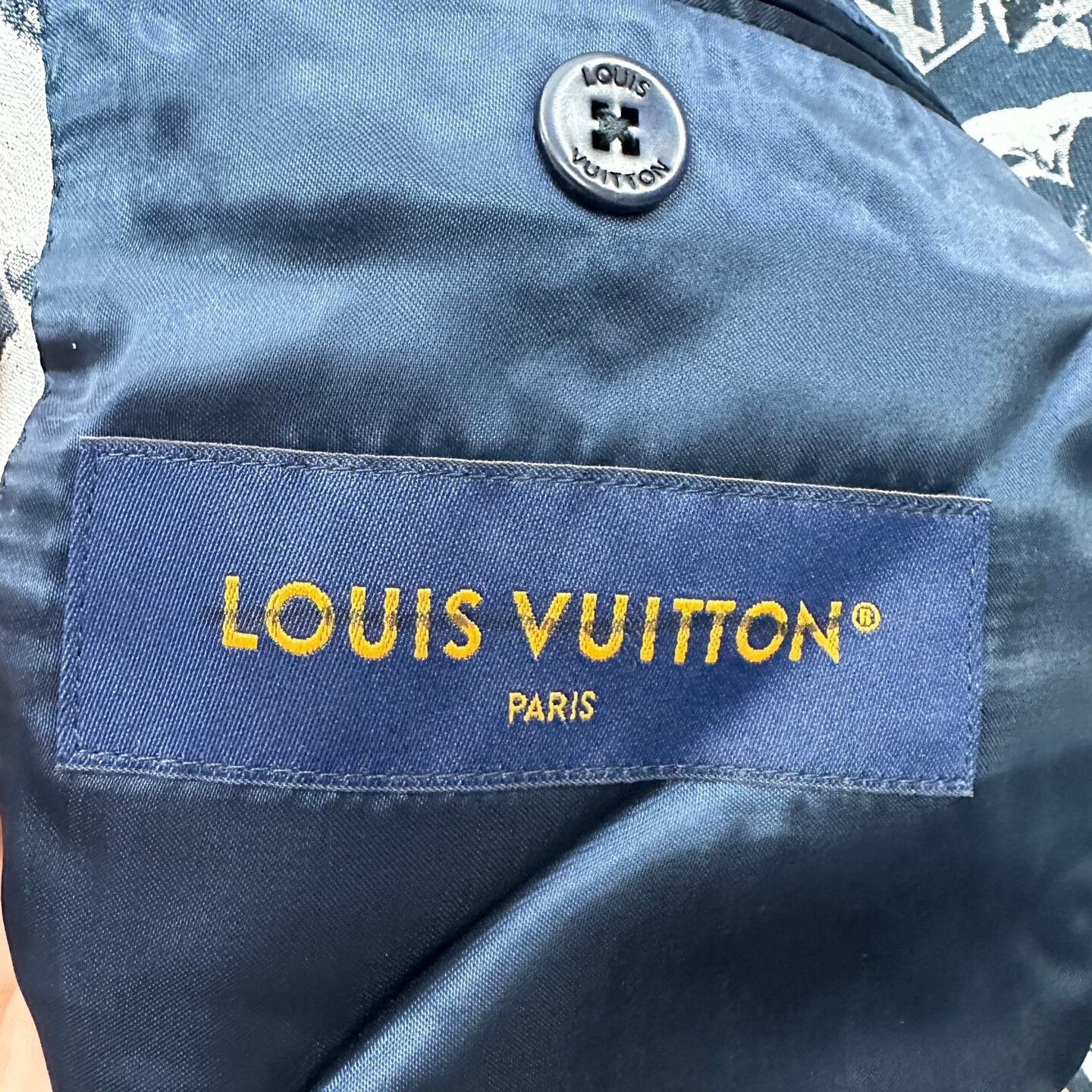 Louis Vuitton Louis Vuitton x Nigo Double-Breasted Blazer Size US M / EU 48-50 / 2 - 4 Thumbnail