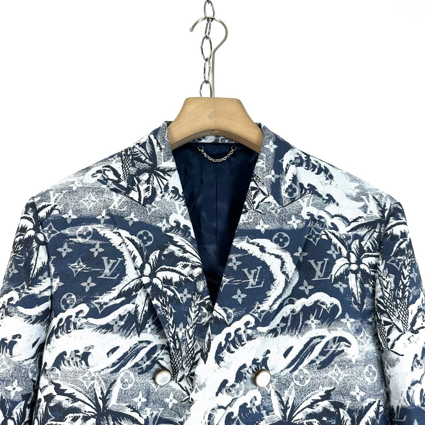 Louis Vuitton Louis Vuitton x Nigo Double-Breasted Blazer Size US M / EU 48-50 / 2 - 3 Thumbnail