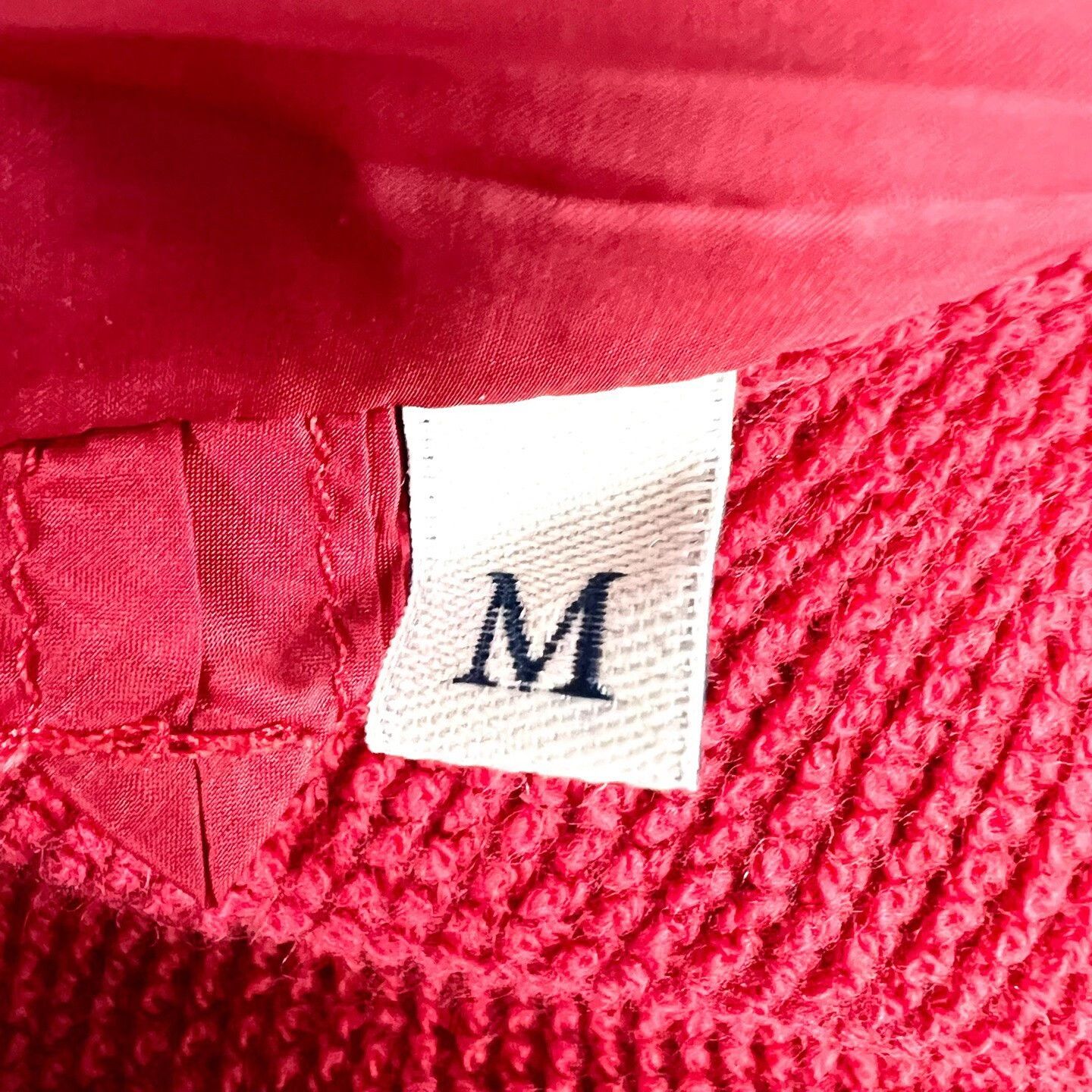 Moncler Moncler Red Sweatshirt Spliced Down Jacket Size US M / EU 48-50 / 2 - 5 Thumbnail