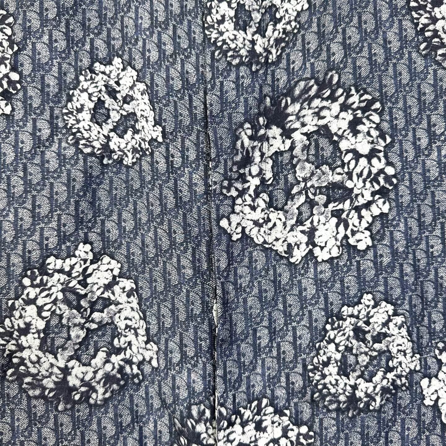 Dior DIOR x Denim Tears Silk Monogram Oversized Shirt Size US XL / EU 56 / 4 - 6 Thumbnail