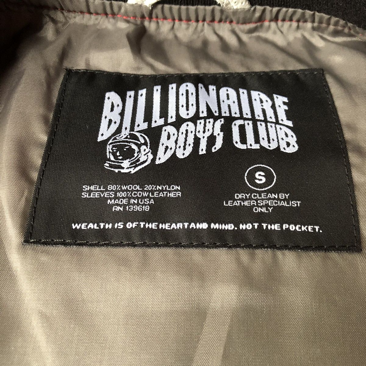 Billionaire Boys Club BBC Captain Kelly Bomber (1 of 40!) ($460 Retail - Like New) Size US S / EU 44-46 / 1 - 5 Thumbnail