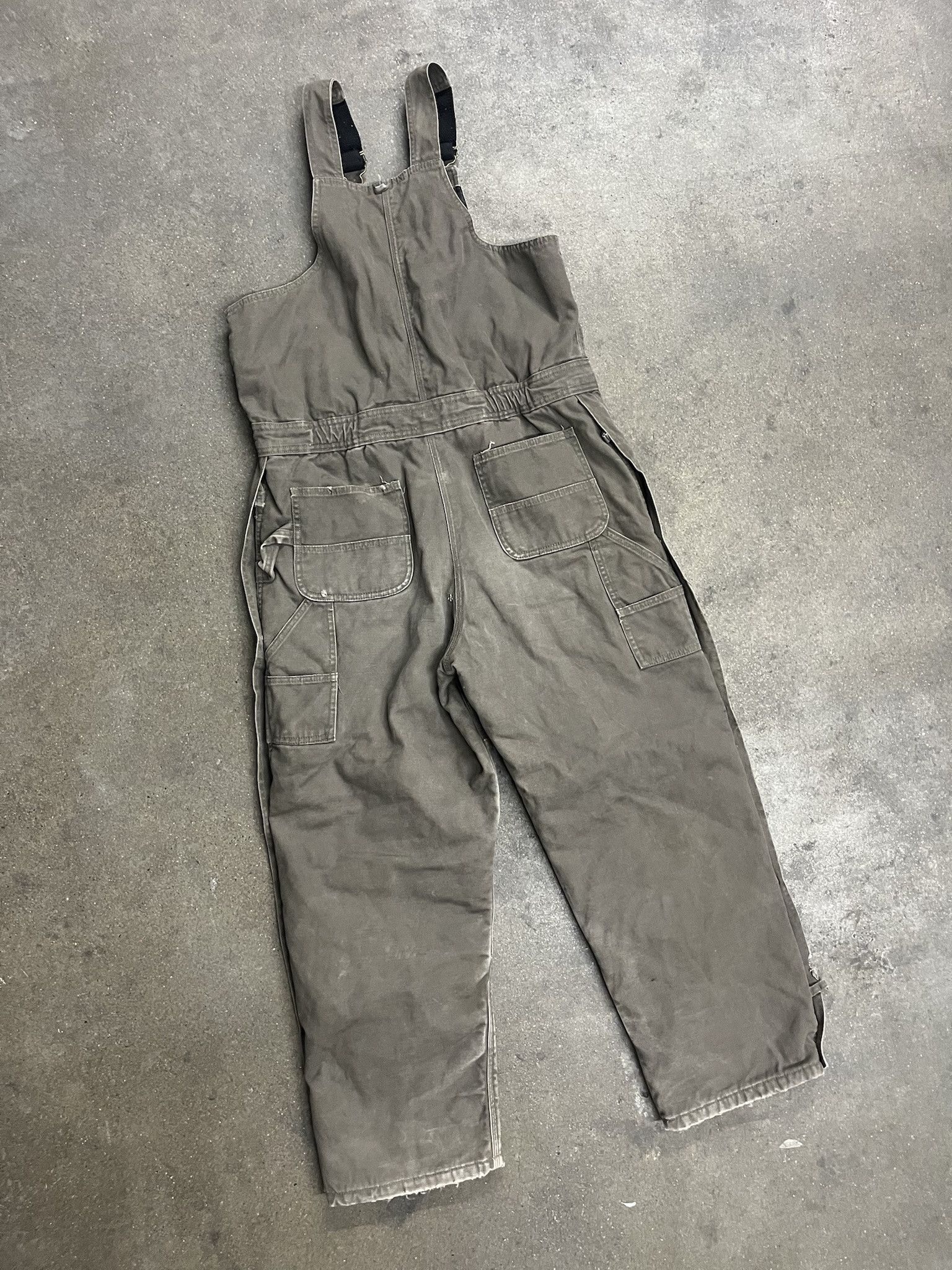 Carhartt × Vintage Vintage 1990s Key Imperial Polar King Double Knee Canvas Quilted Overall Snow Pants Size XL Size US XL / EU 56 / 4 - 5 Thumbnail