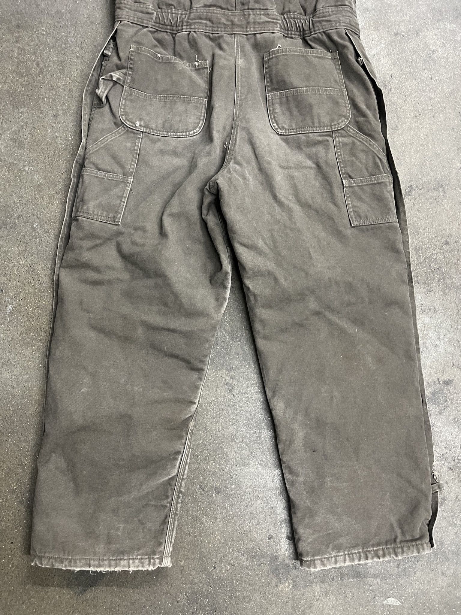 Carhartt × Vintage Vintage 1990s Key Imperial Polar King Double Knee Canvas Quilted Overall Snow Pants Size XL Size US XL / EU 56 / 4 - 7 Thumbnail
