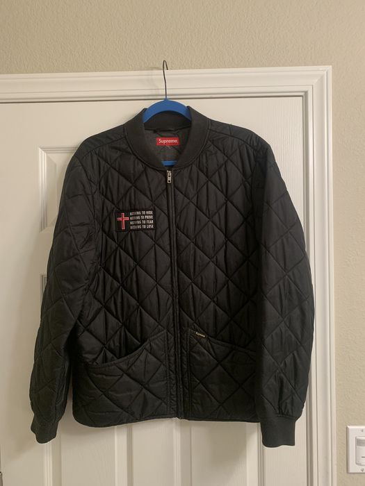 Supreme nothing hot sale to hide jacket